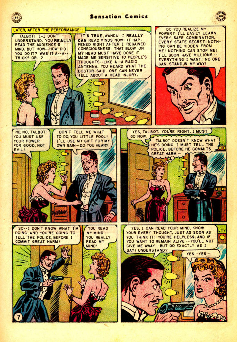 Read online Sensation (Mystery) Comics comic -  Issue #93 - 9