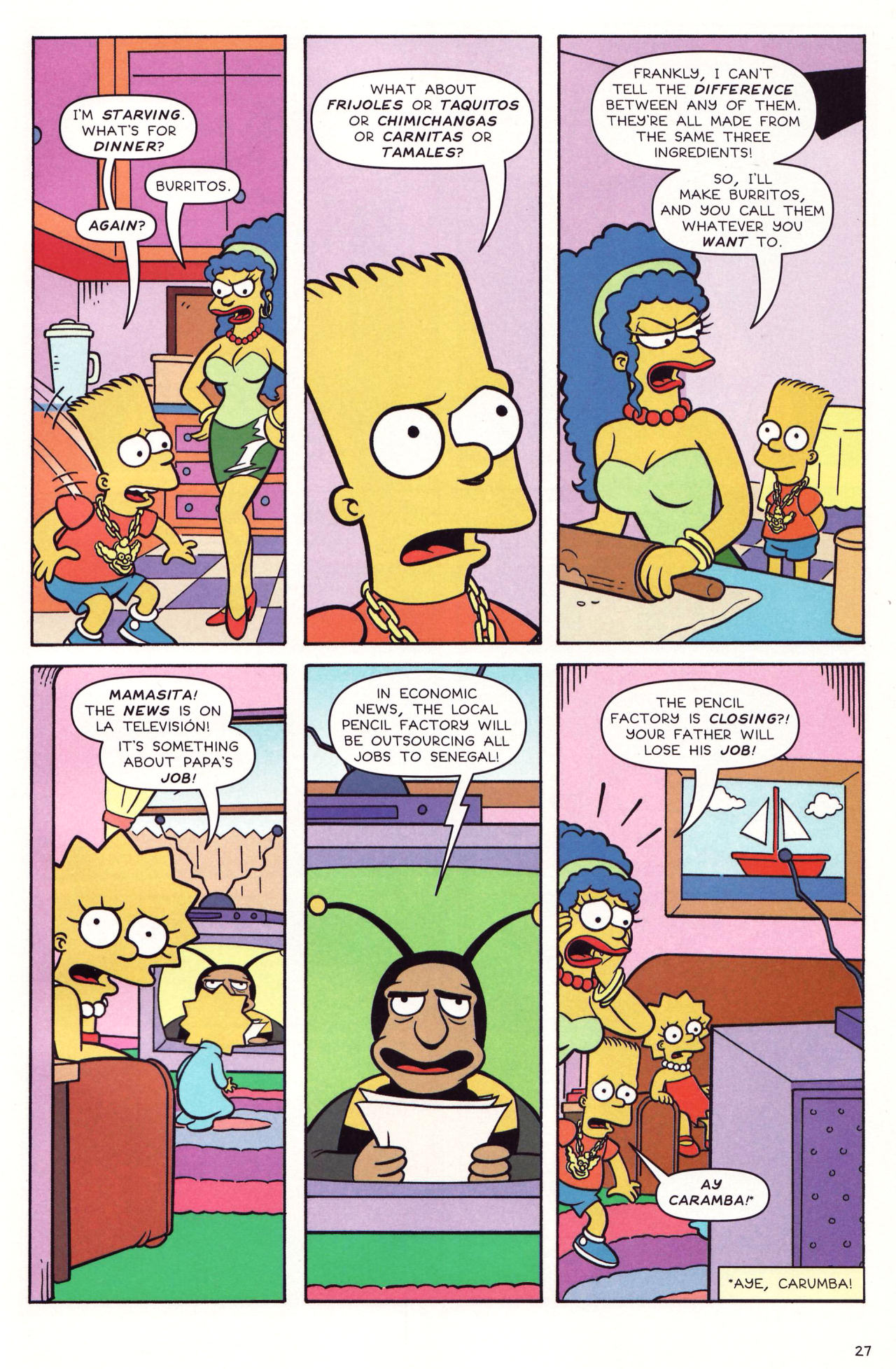 Read online Simpsons Comics comic -  Issue #131 - 23