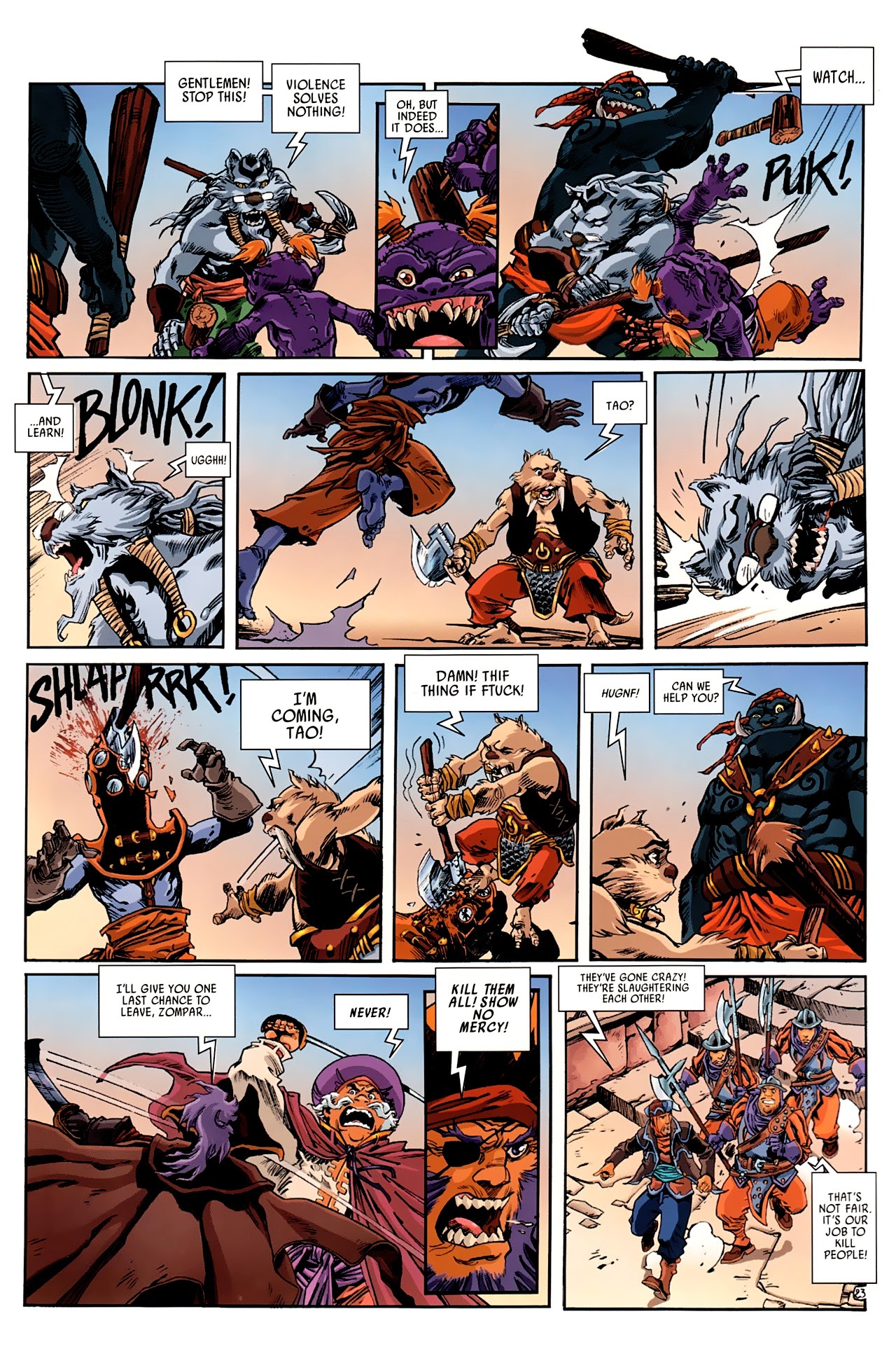 Read online Ythaq: The Forsaken World comic -  Issue #2 - 29