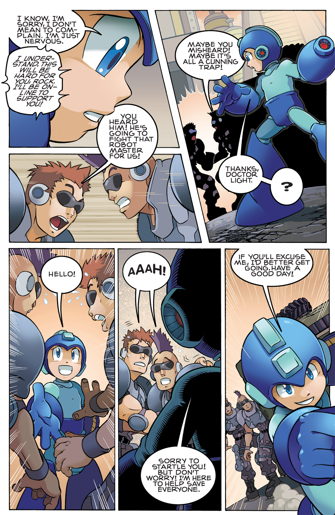 Read online Mega Man comic -  Issue # _TPB 1 - 32