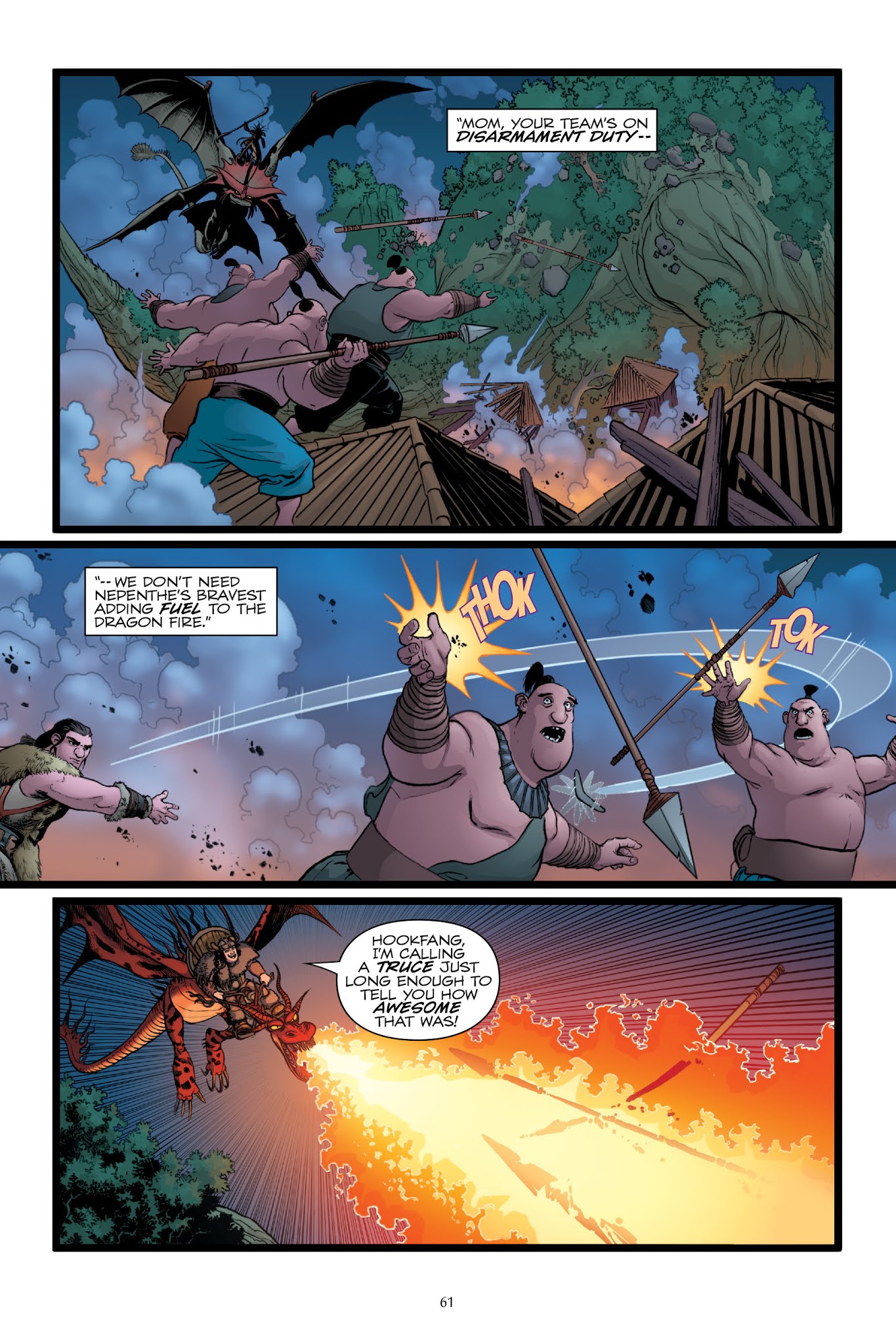 Read online How To Train Your Dragon: The Serpent's Heir comic -  Issue # TPB - 61