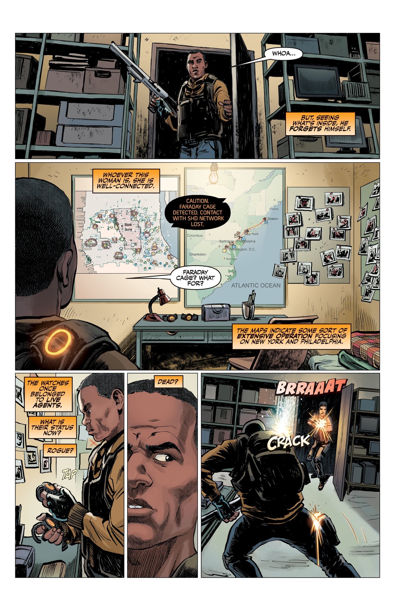 Read online Tom Clancy's The Division: Extremis Malis comic -  Issue #1 - 16