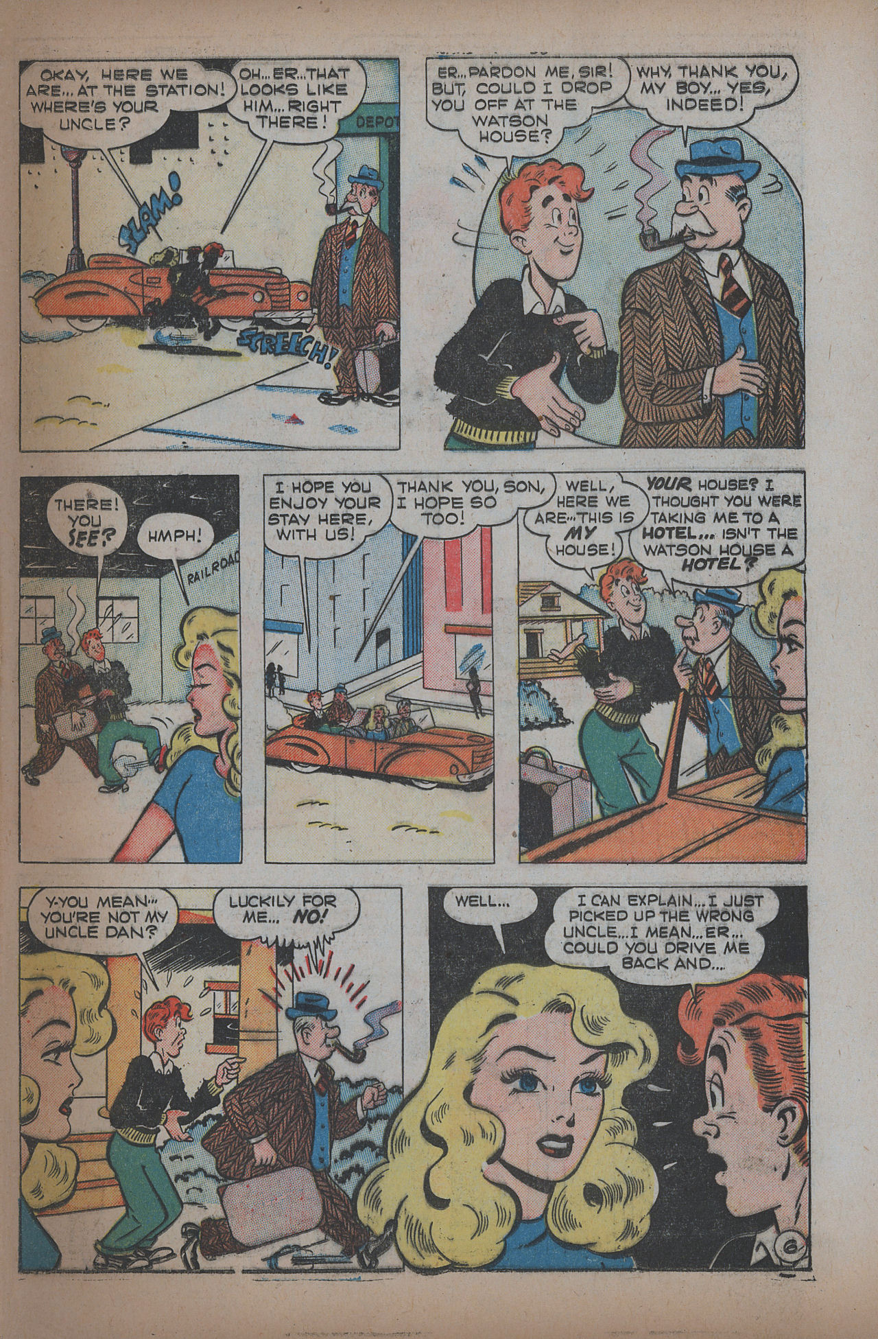 Read online Willie Comics (1946) comic -  Issue #17 - 35