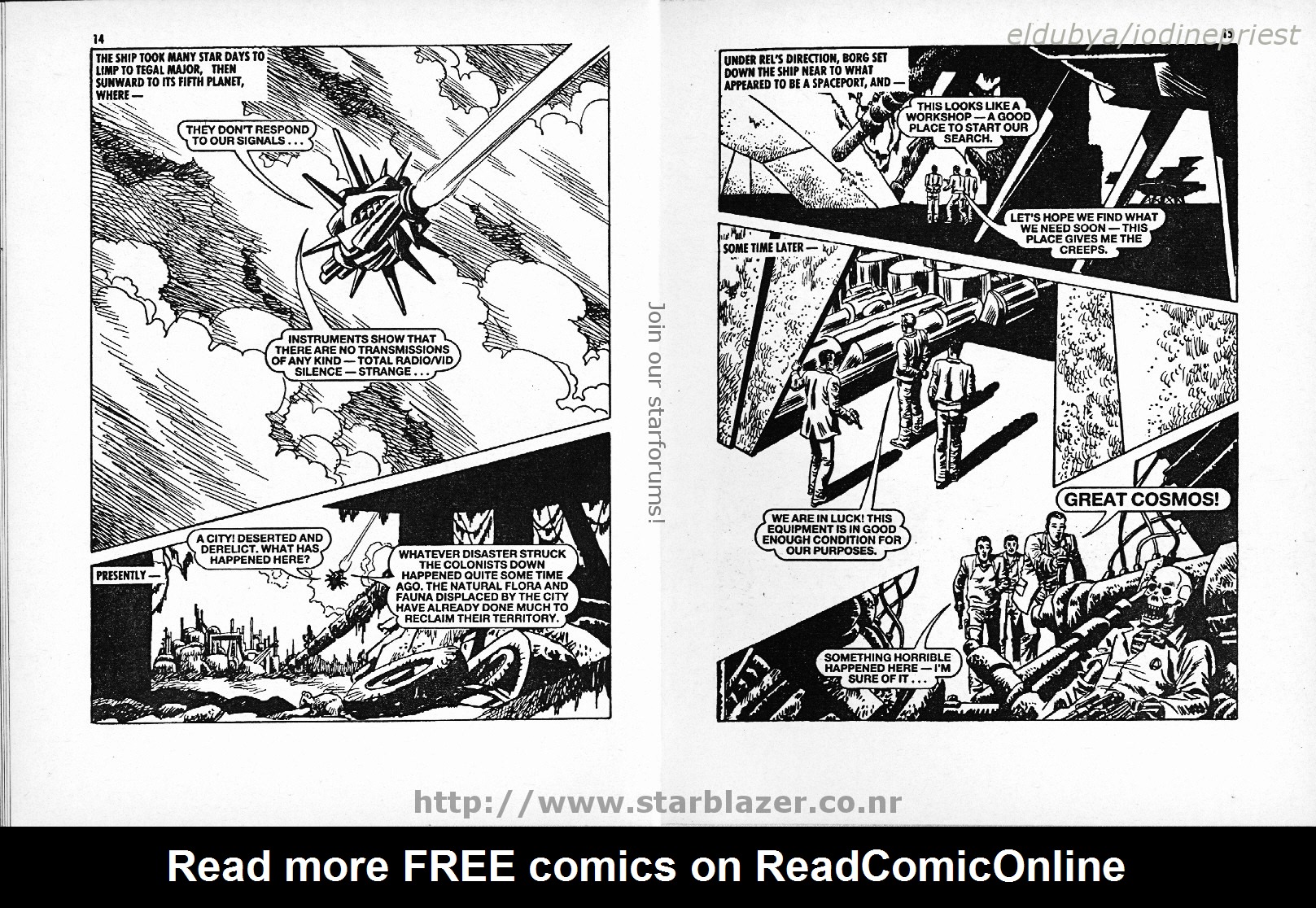 Read online Starblazer comic -  Issue #208 - 9