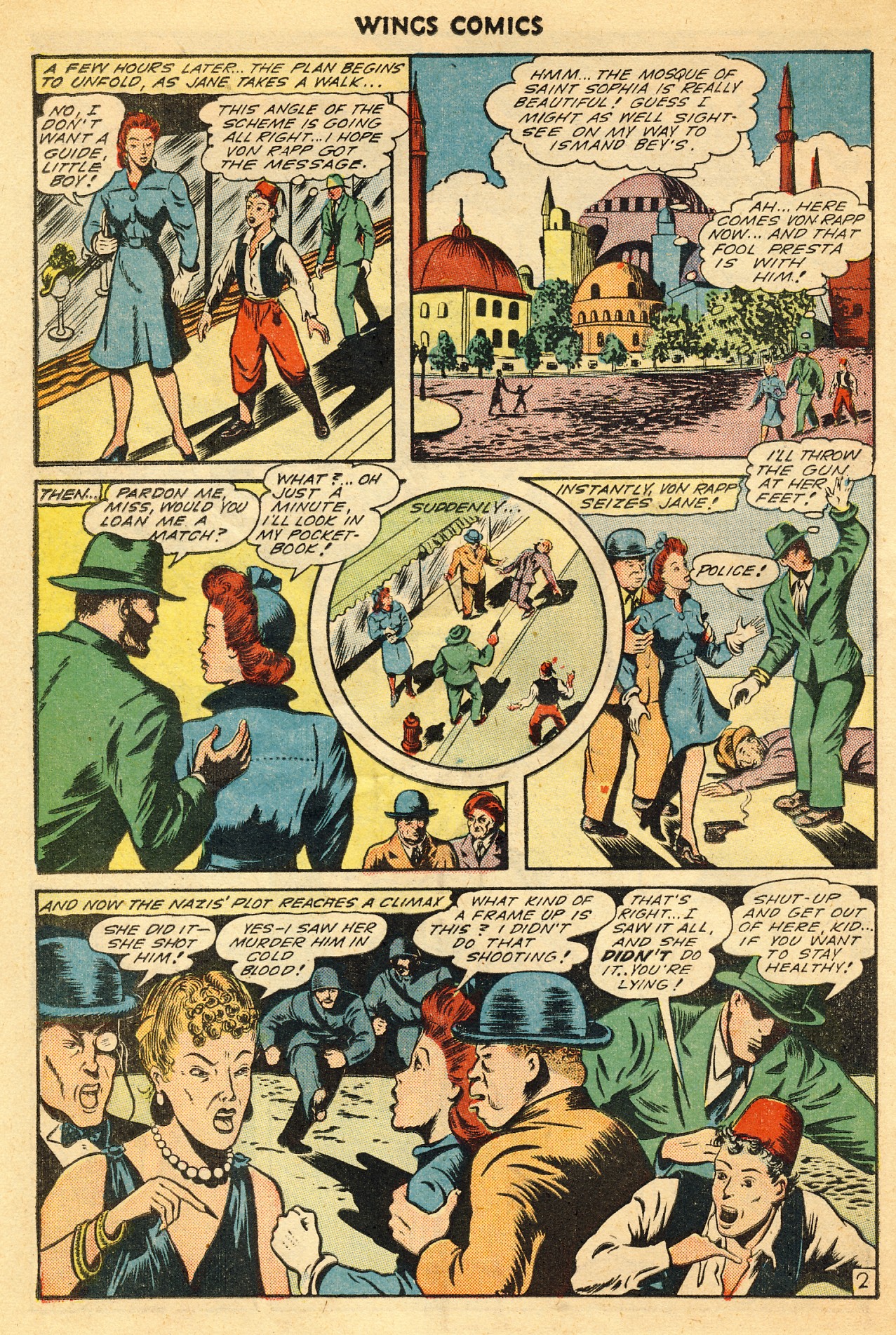 Read online Wings Comics comic -  Issue #54 - 38