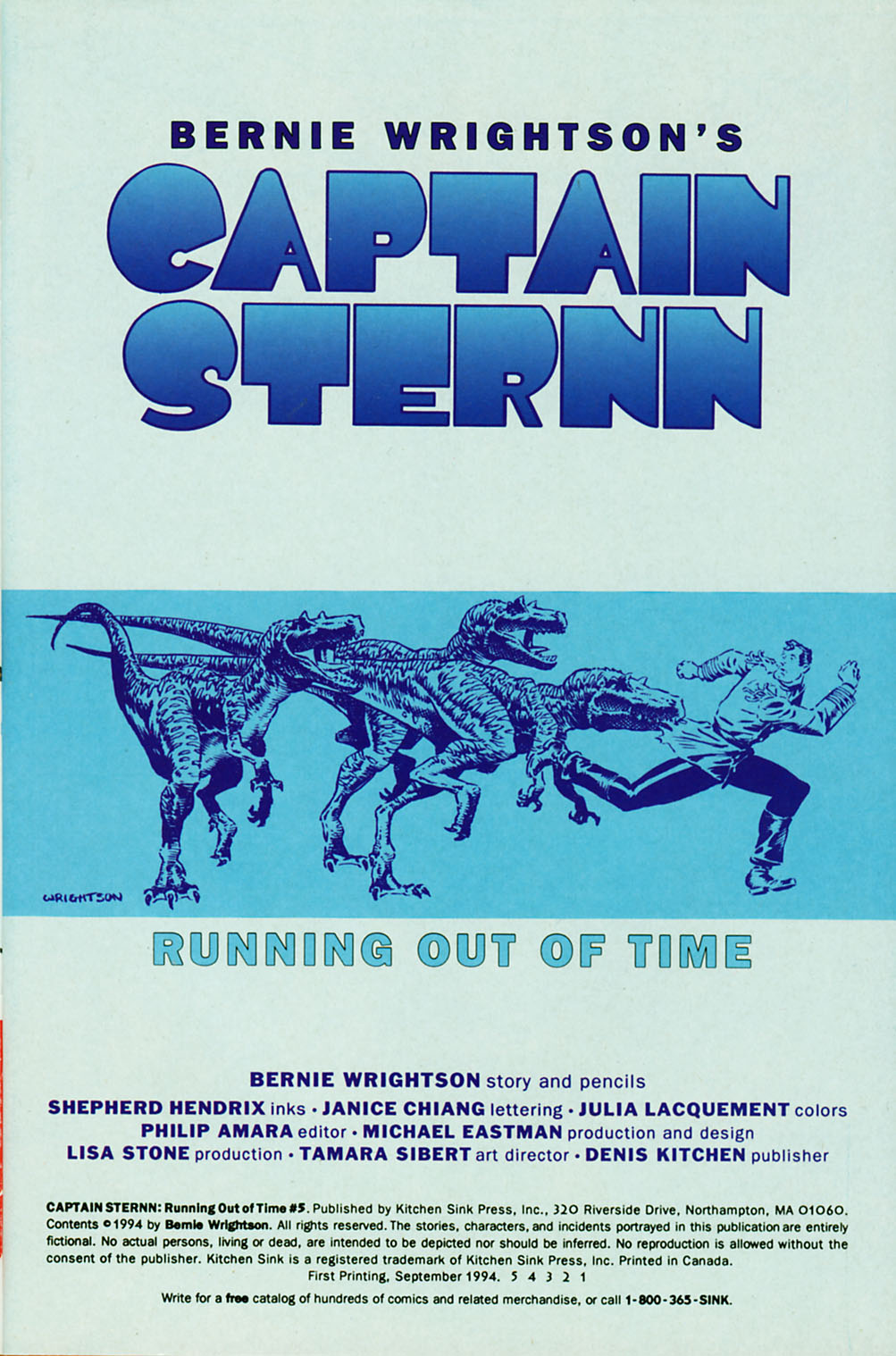 Read online Captain Sternn: Running Out of Time comic -  Issue #5 - 2