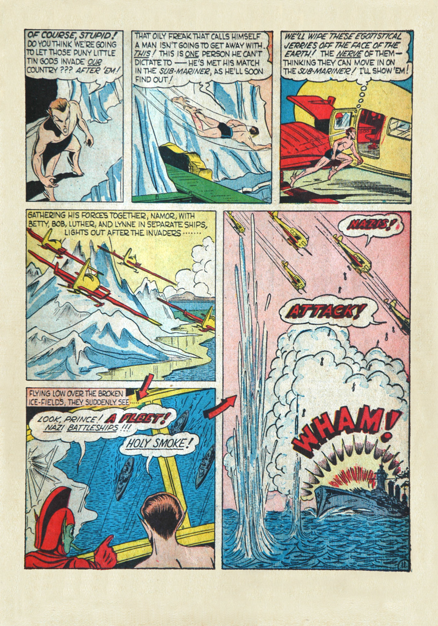 Read online Marvel Mystery Comics comic -  Issue #19 - 29