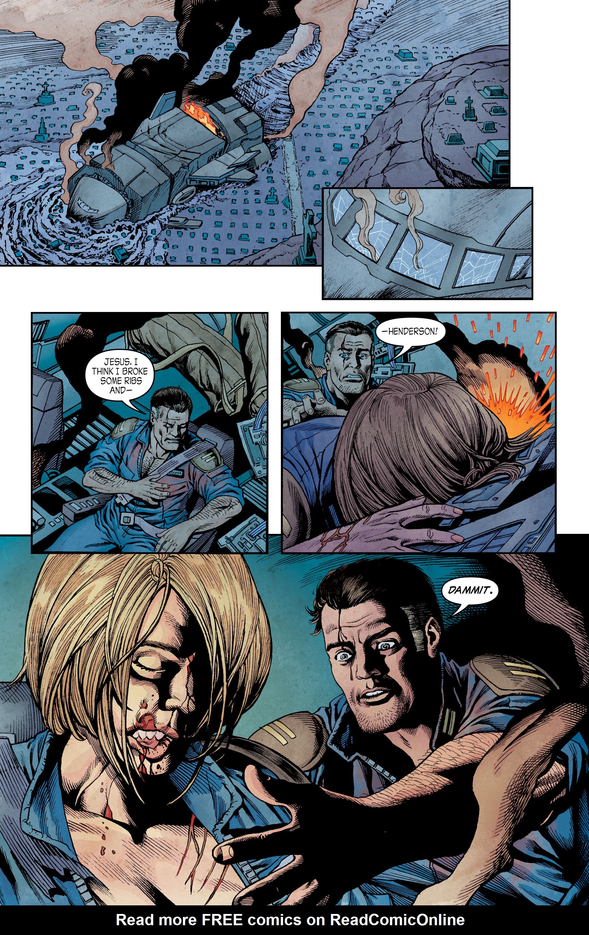 Read online John Carpenter's Night Terrors comic -  Issue # Graveyard Moon - 57