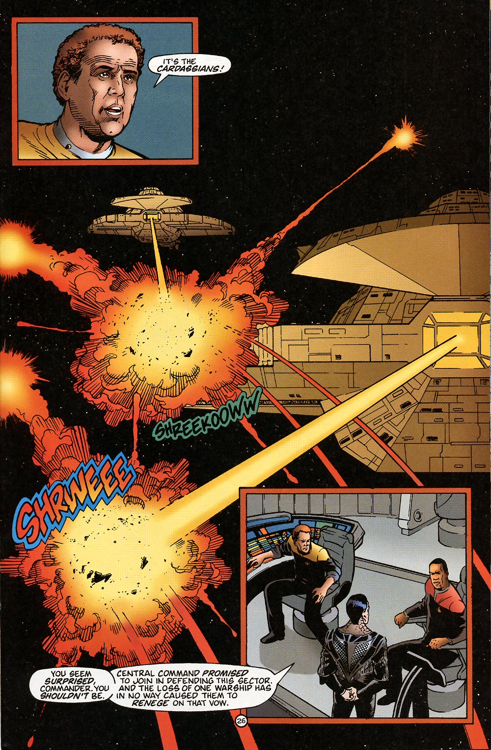 Read online Star Trek: Deep Space Nine (1993) comic -  Issue #25 - 33