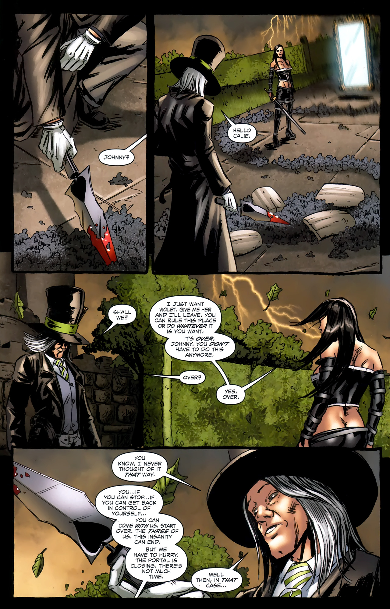 Read online Grimm Fairy Tales: Escape From Wonderland comic -  Issue #5 - 23
