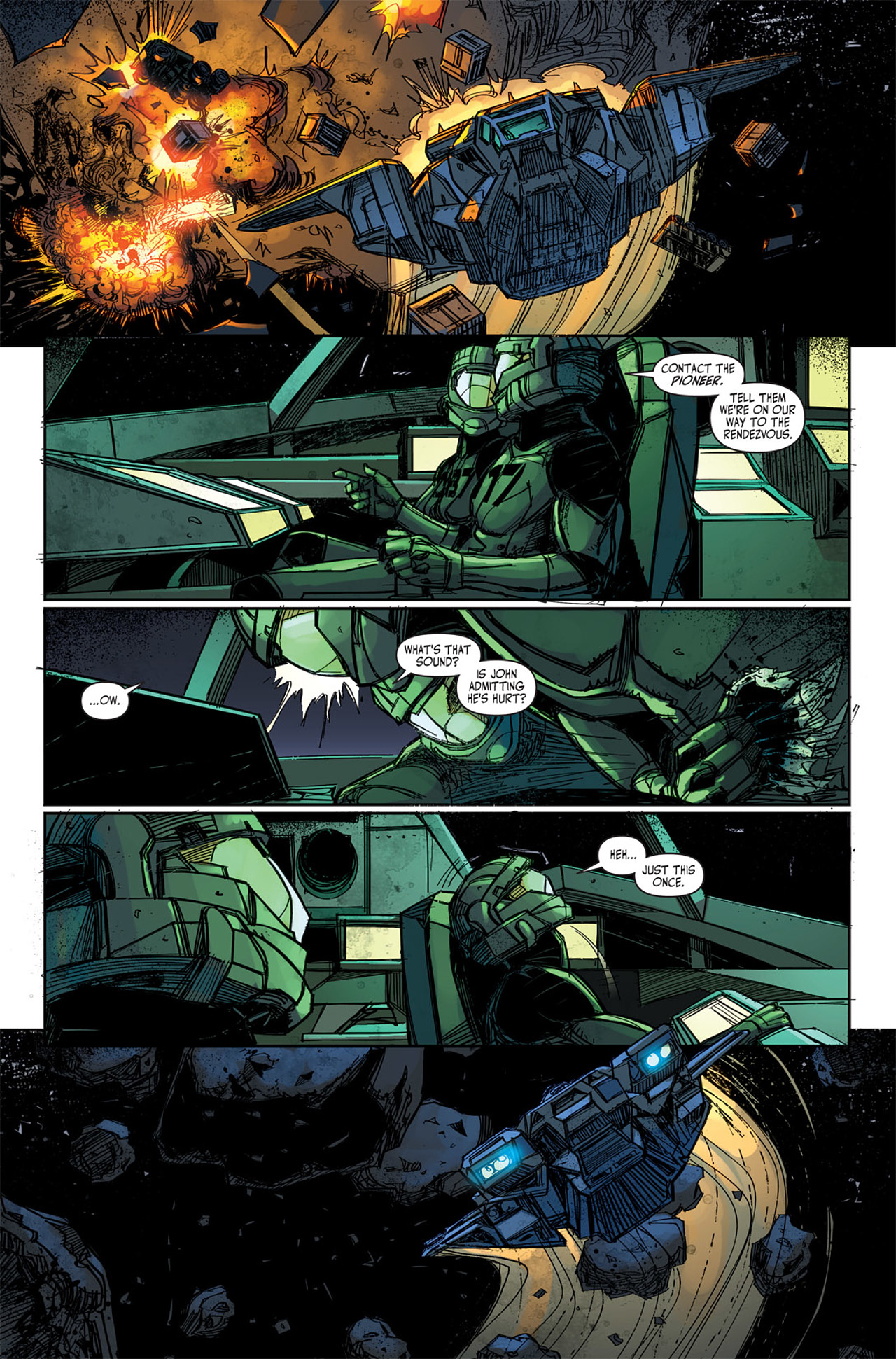 Read online Halo: Fall Of Reach - Boot Camp comic -  Issue # Full - 99