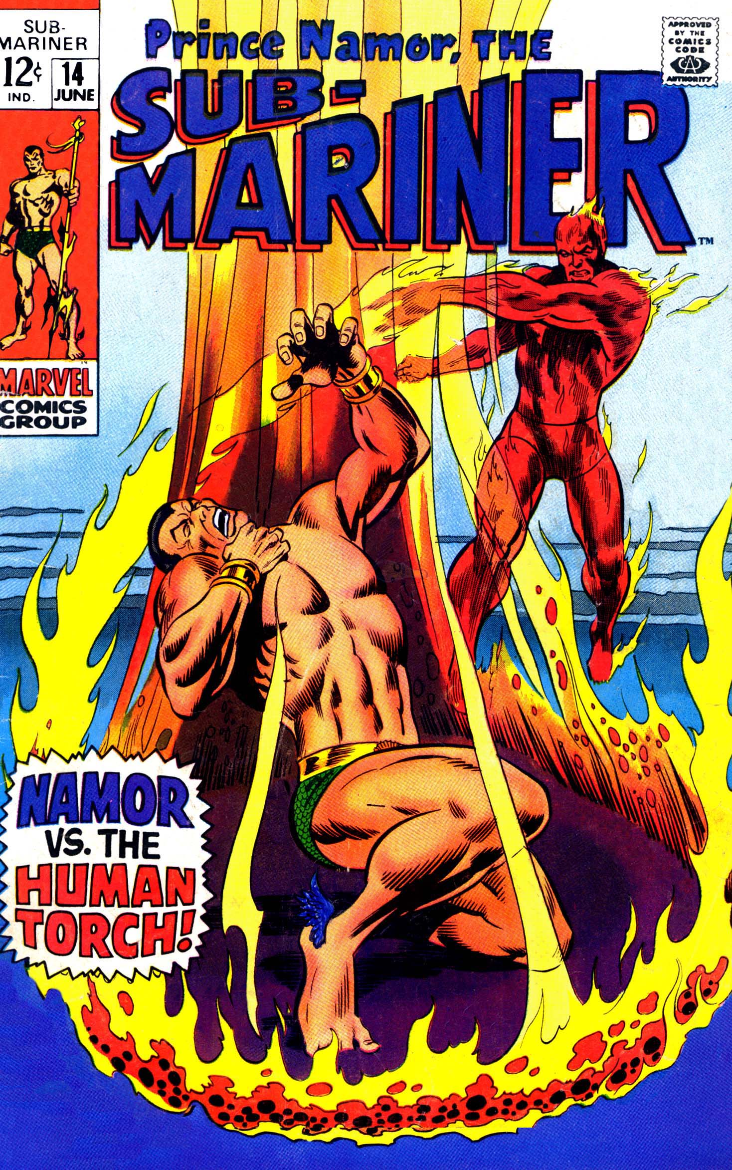 Read online The Sub-Mariner comic -  Issue #14 - 1