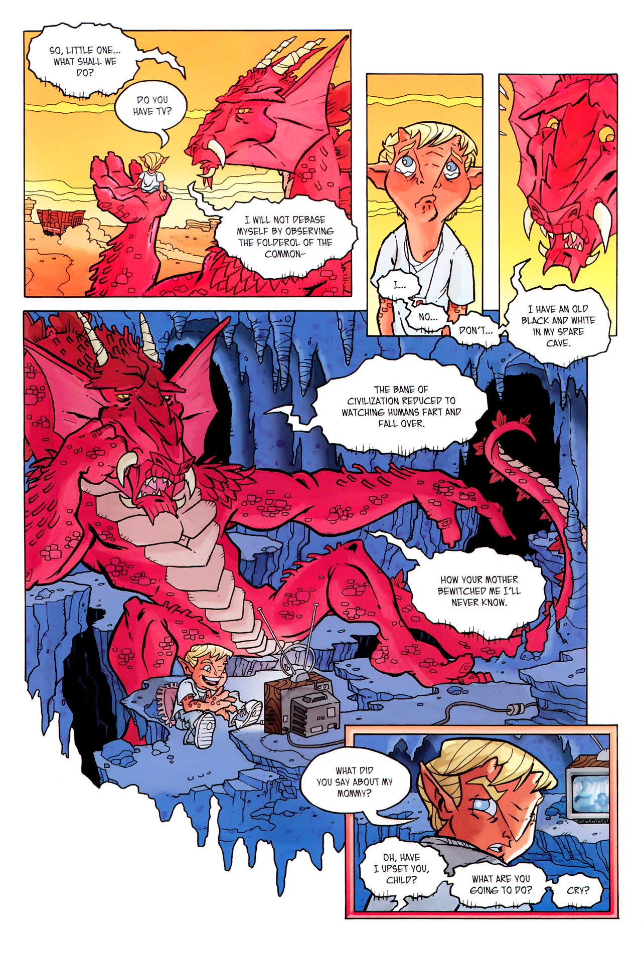 Read online FireBreather (2008) comic -  Issue #4 - 23