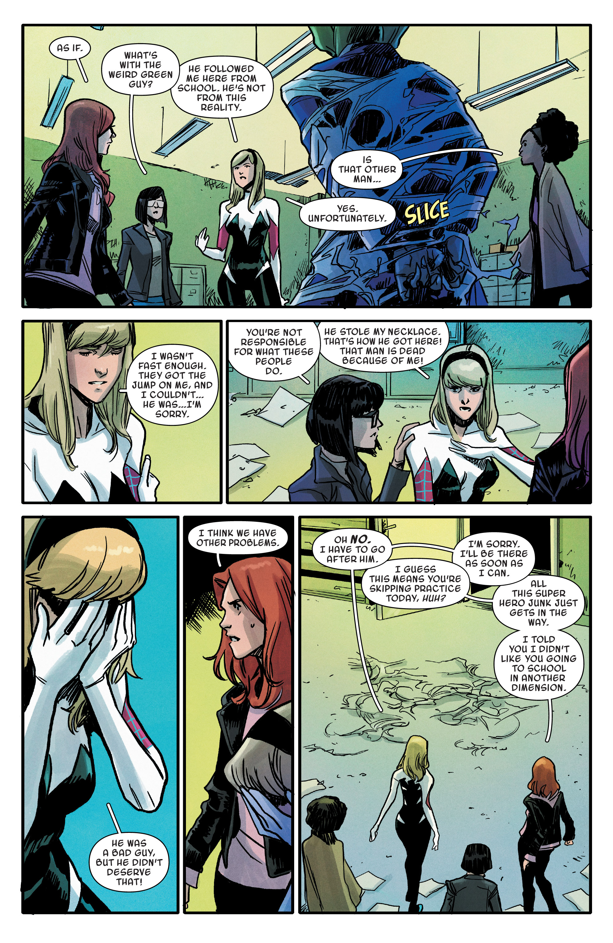 Read online Ghost-Spider comic -  Issue #5 - 21