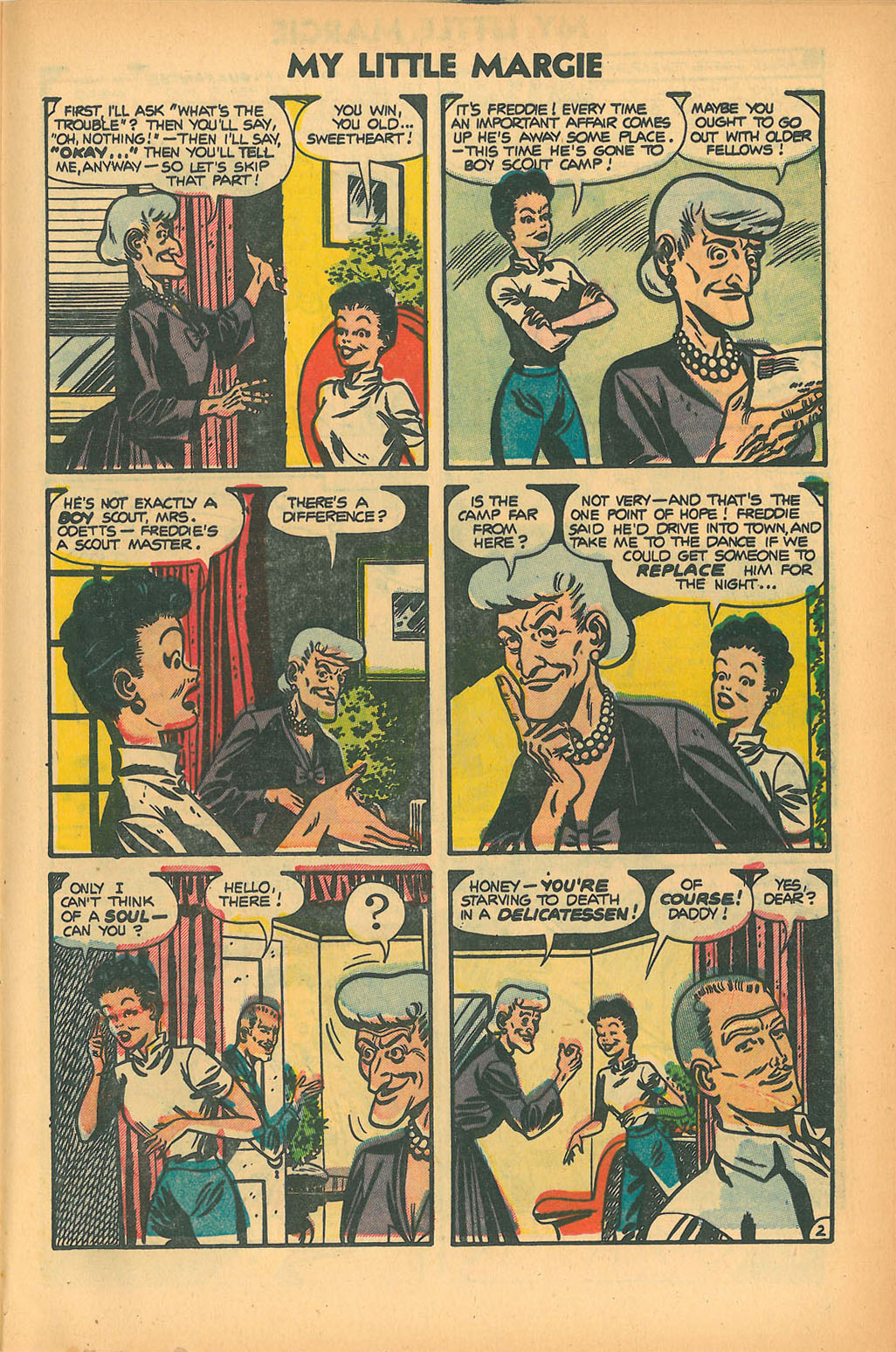 Read online My Little Margie (1954) comic -  Issue #6 - 25