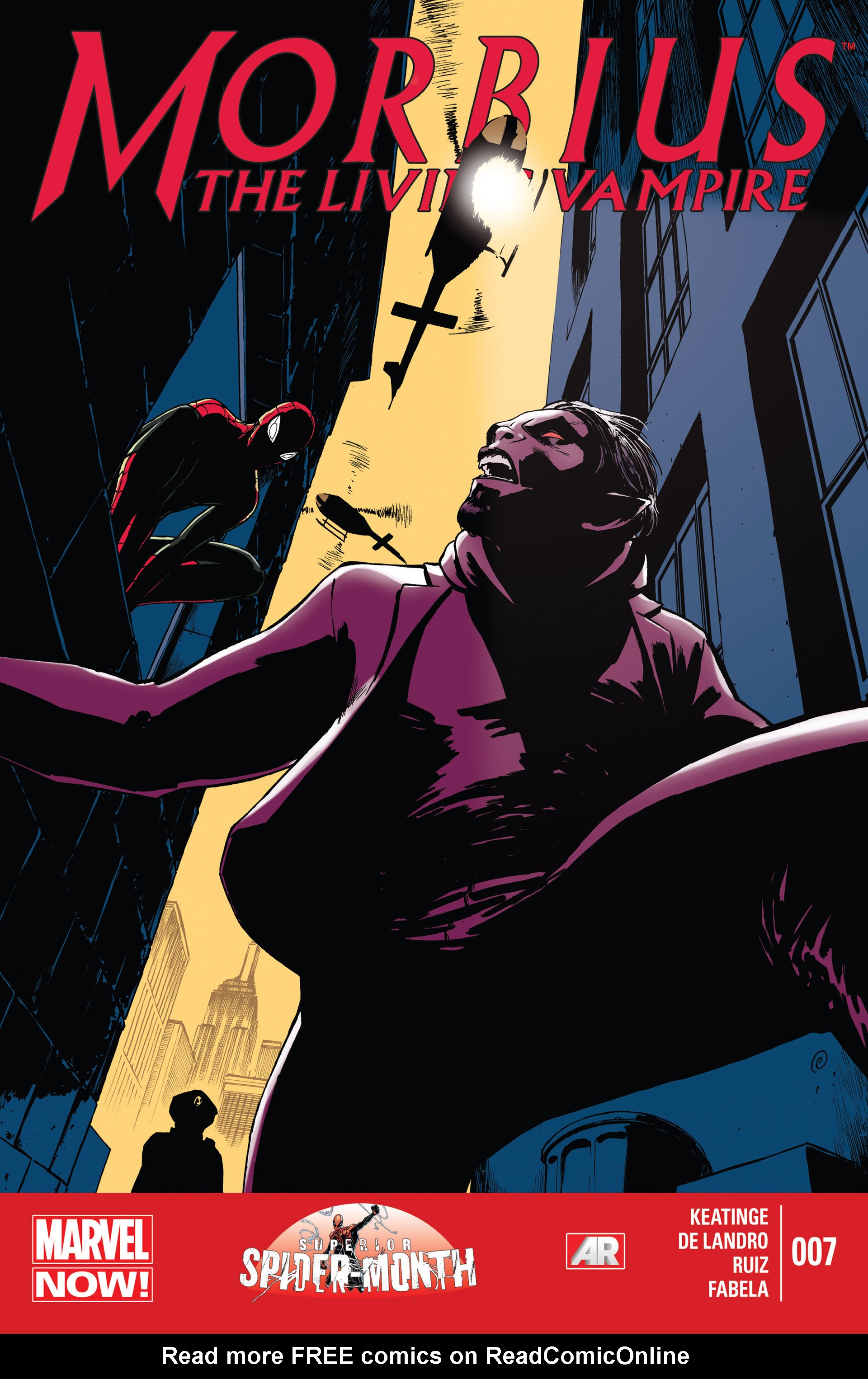 Read online Morbius: The Living Vampire comic -  Issue #7 - 1