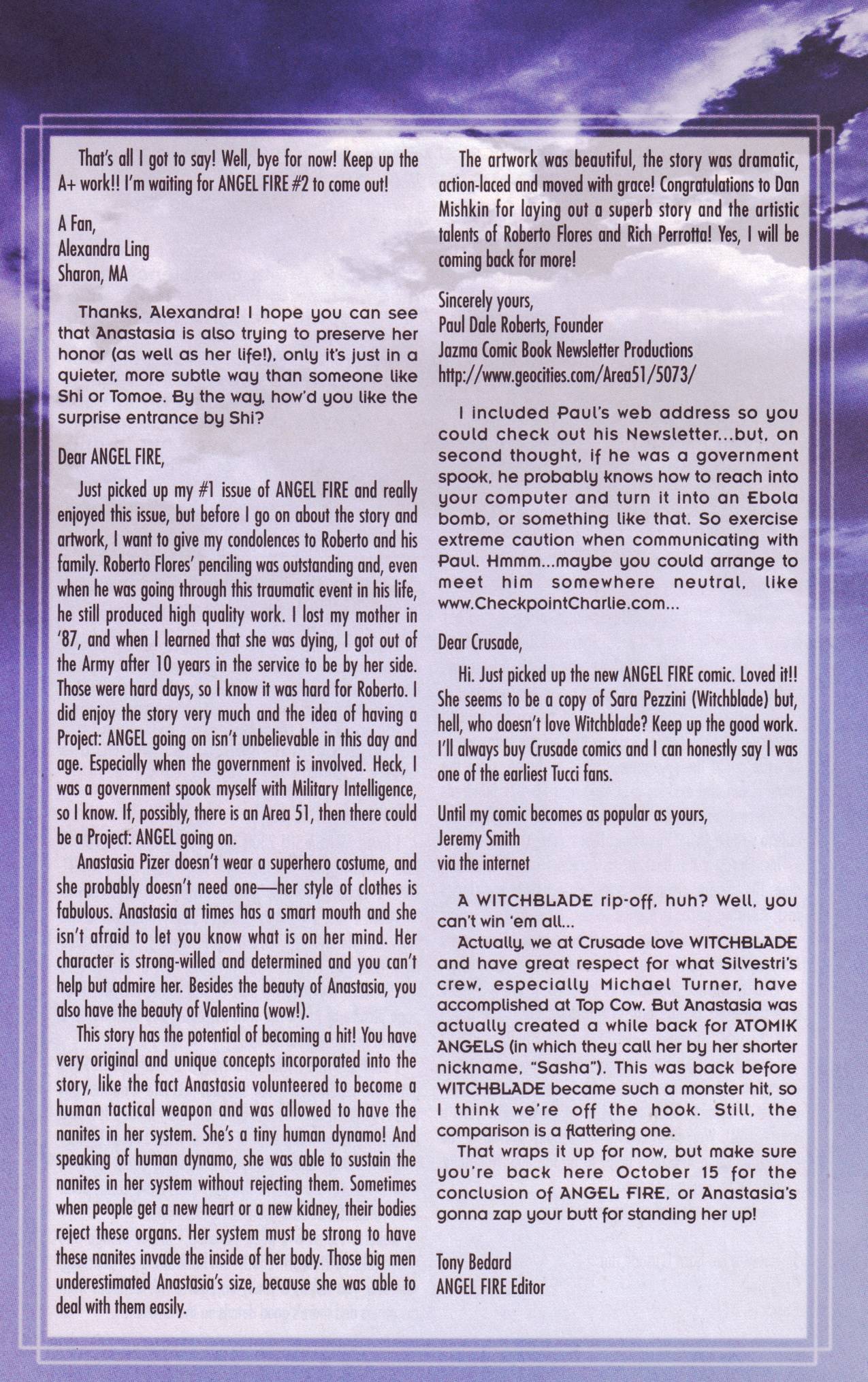 Read online Angel Fire comic -  Issue #2 - 26
