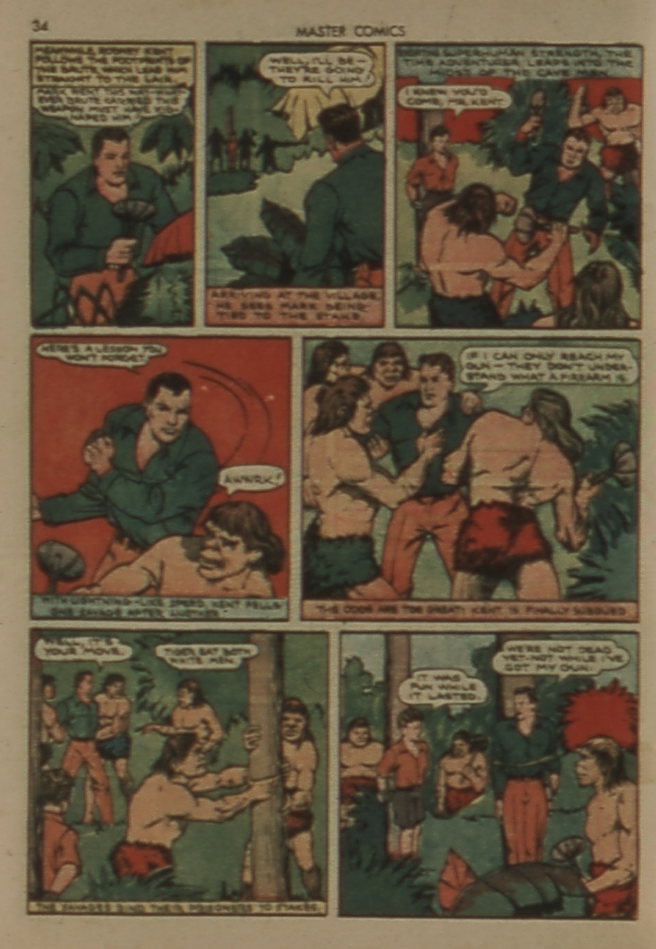 Read online Master Comics comic -  Issue #7 - 36