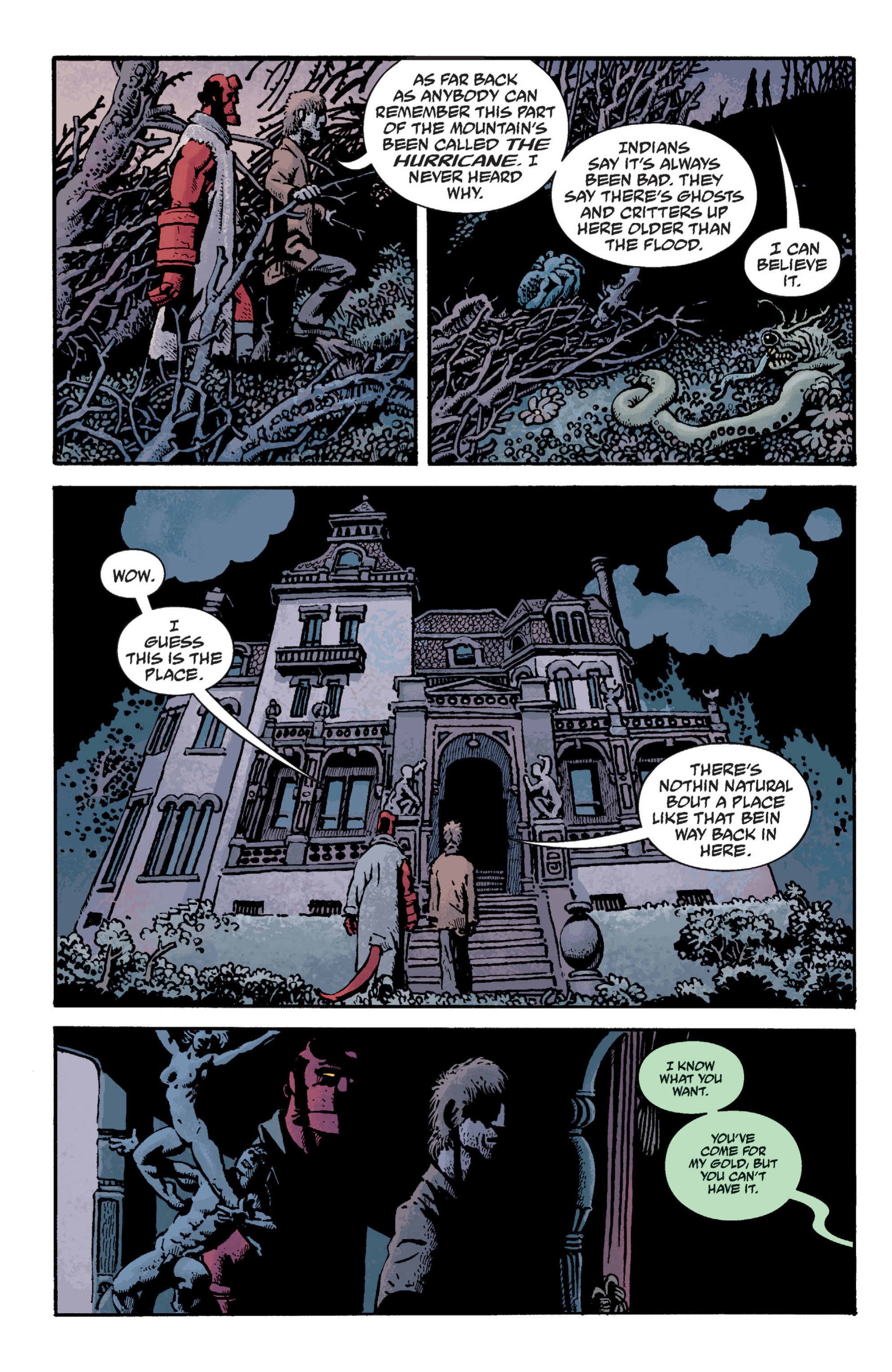 Read online Hellboy comic -  Issue #10 - 78
