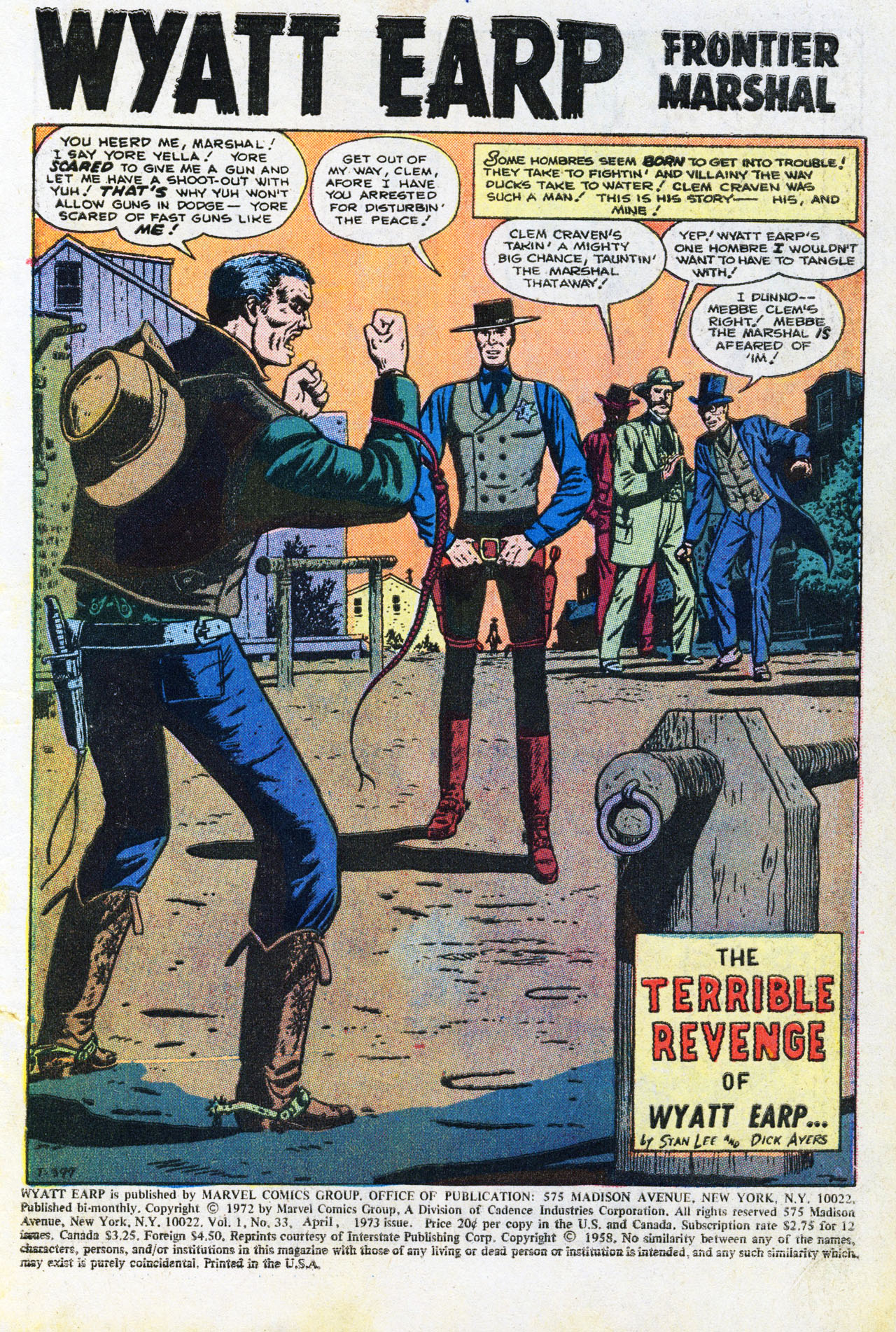 Read online Wyatt Earp comic -  Issue #33 - 3