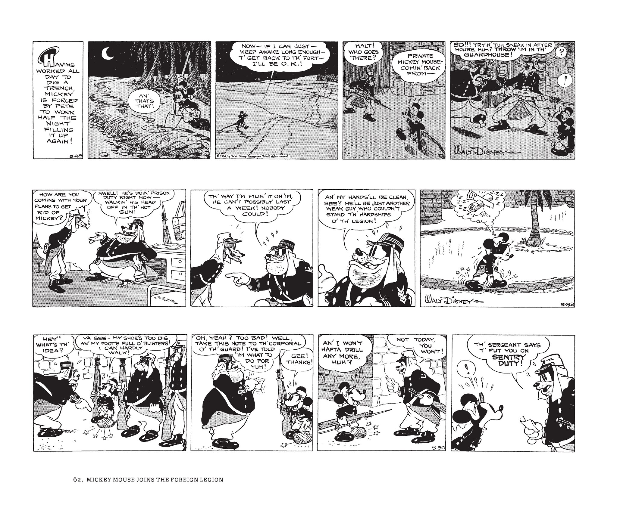 Read online Walt Disney's Mickey Mouse by Floyd Gottfredson comic -  Issue # TPB 4 (Part 1) - 62