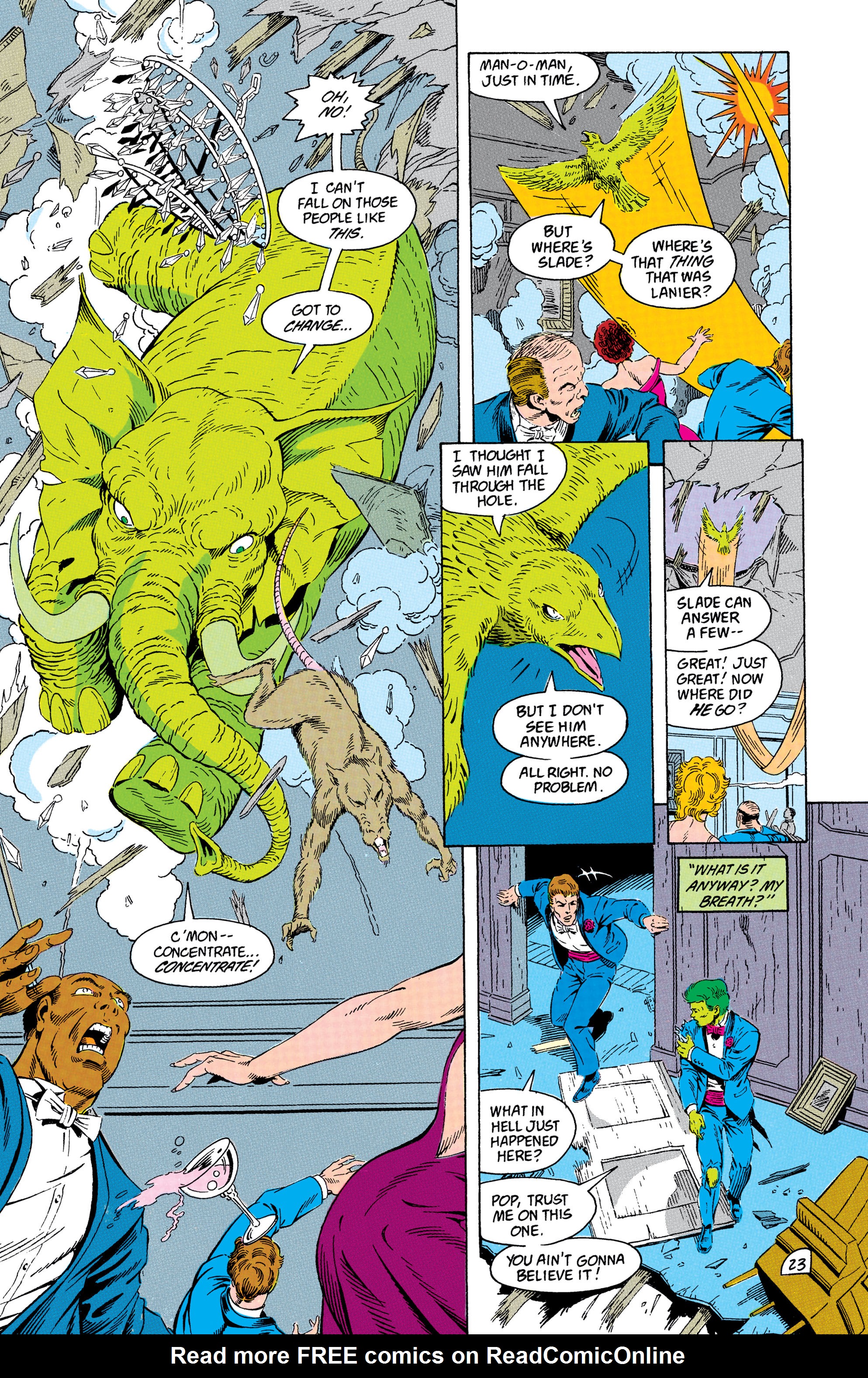 Read online The New Titans (1988) comic -  Issue #62 - 23