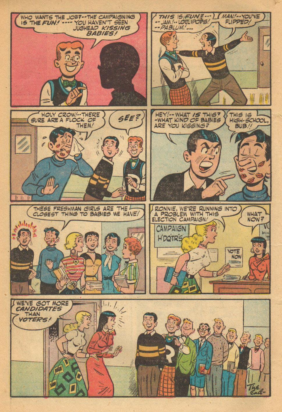 Read online Archie's Pal Jughead comic -  Issue #27 - 4