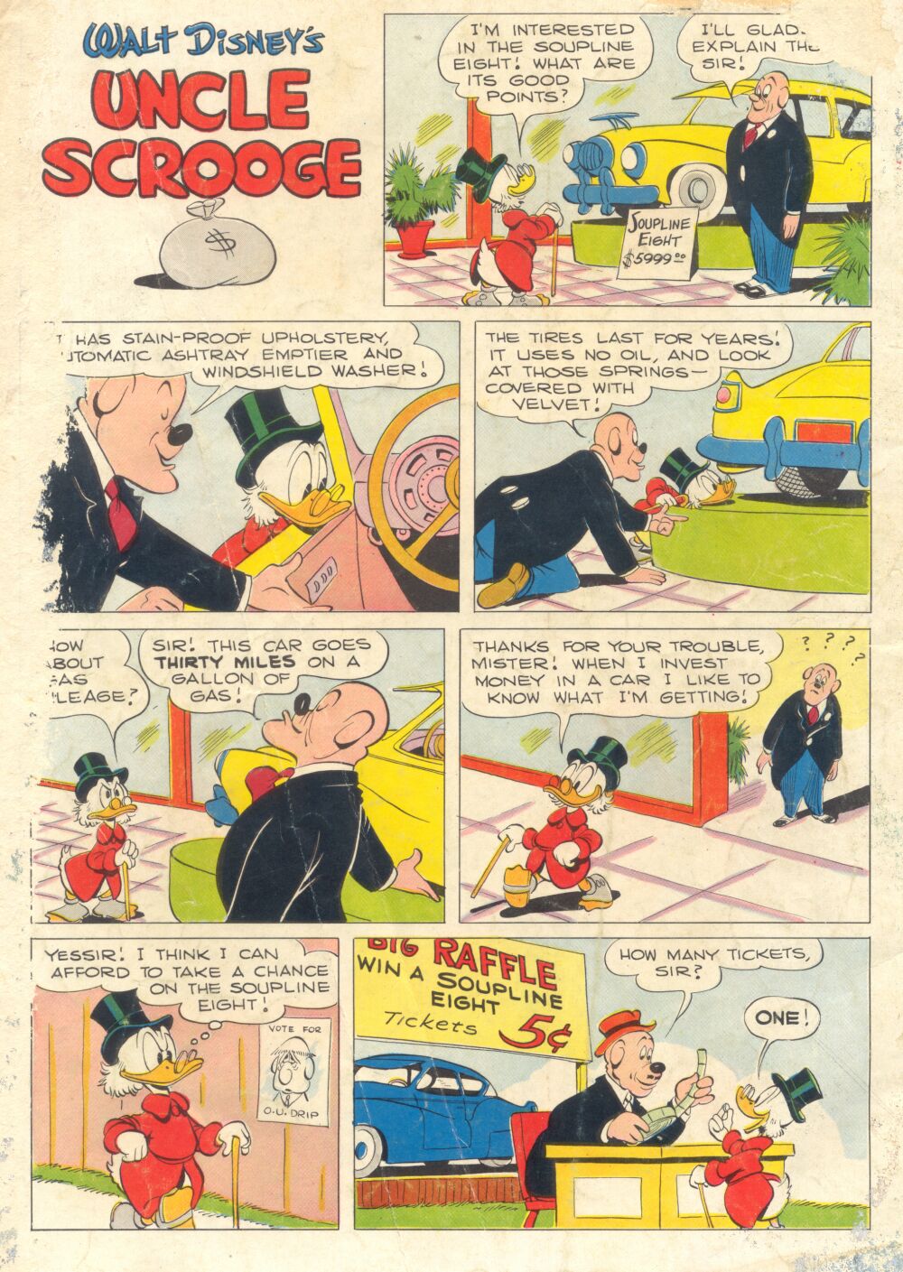 Read online Uncle Scrooge (1953) comic -  Issue #1 - 36