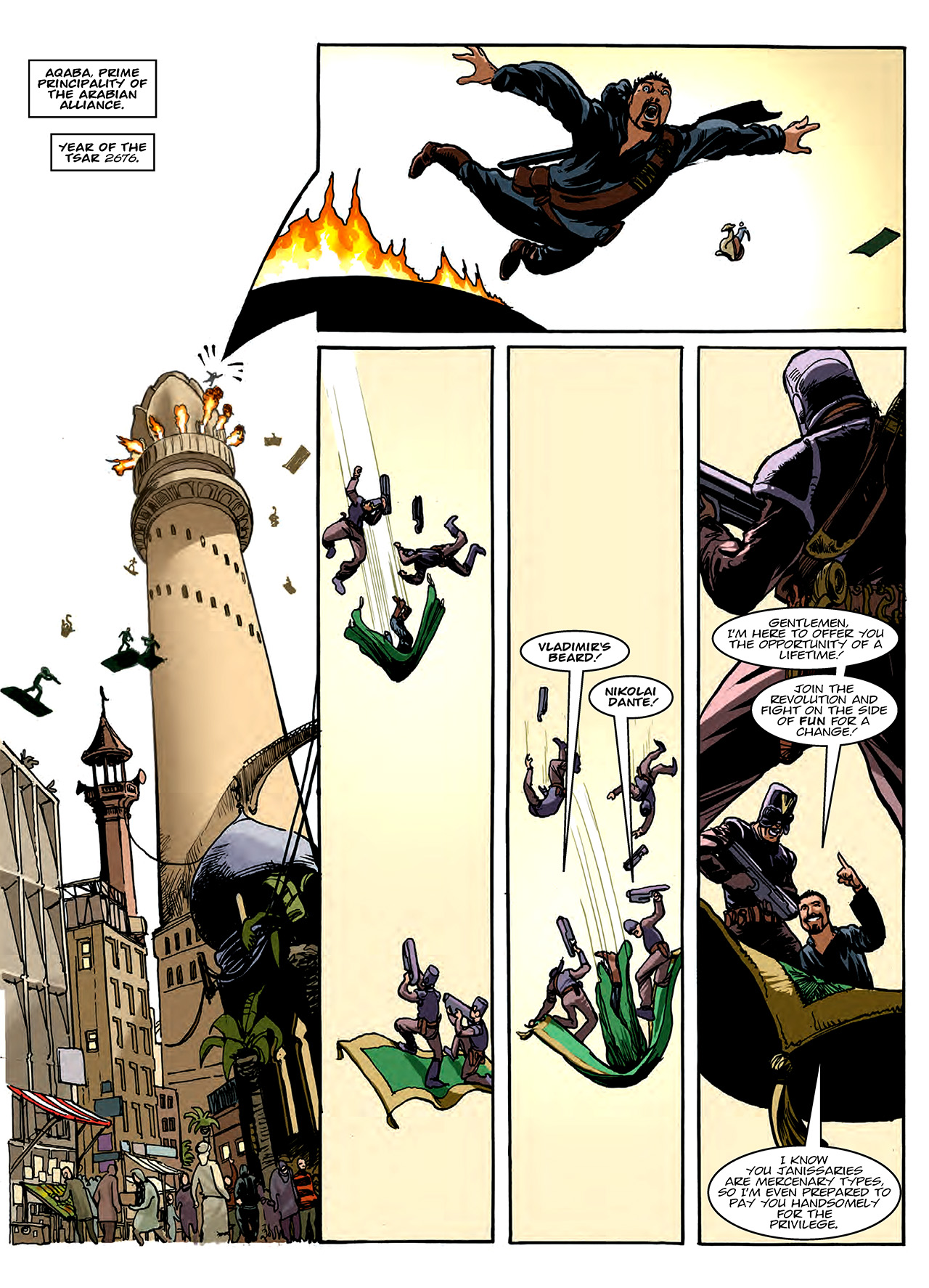 Read online Nikolai Dante comic -  Issue # TPB 11 - 30