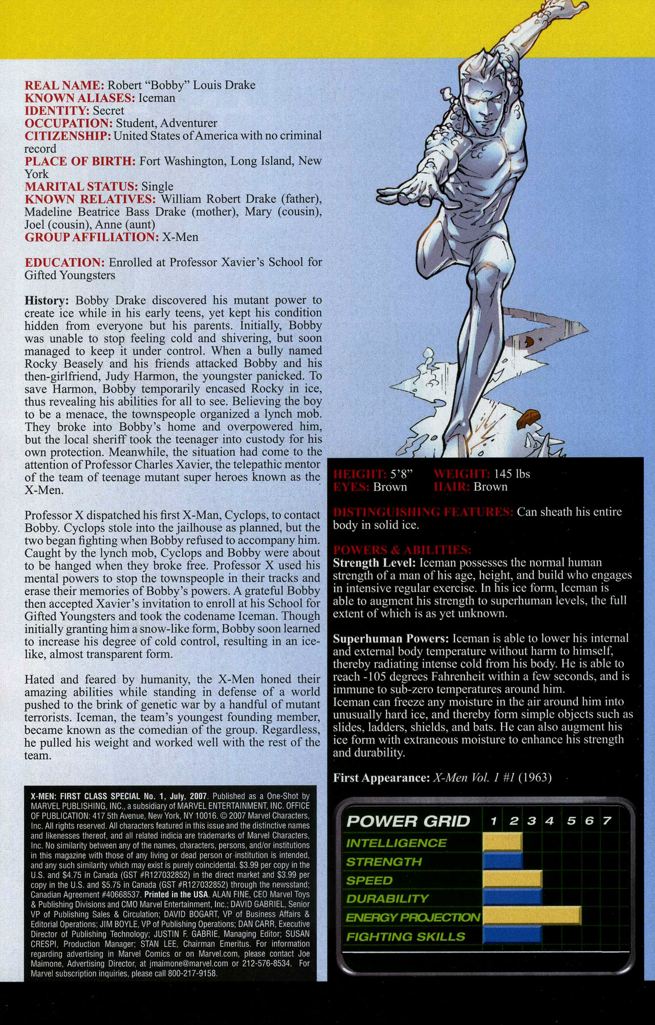 Read online X-Men: First Class Special comic -  Issue # Full - 39
