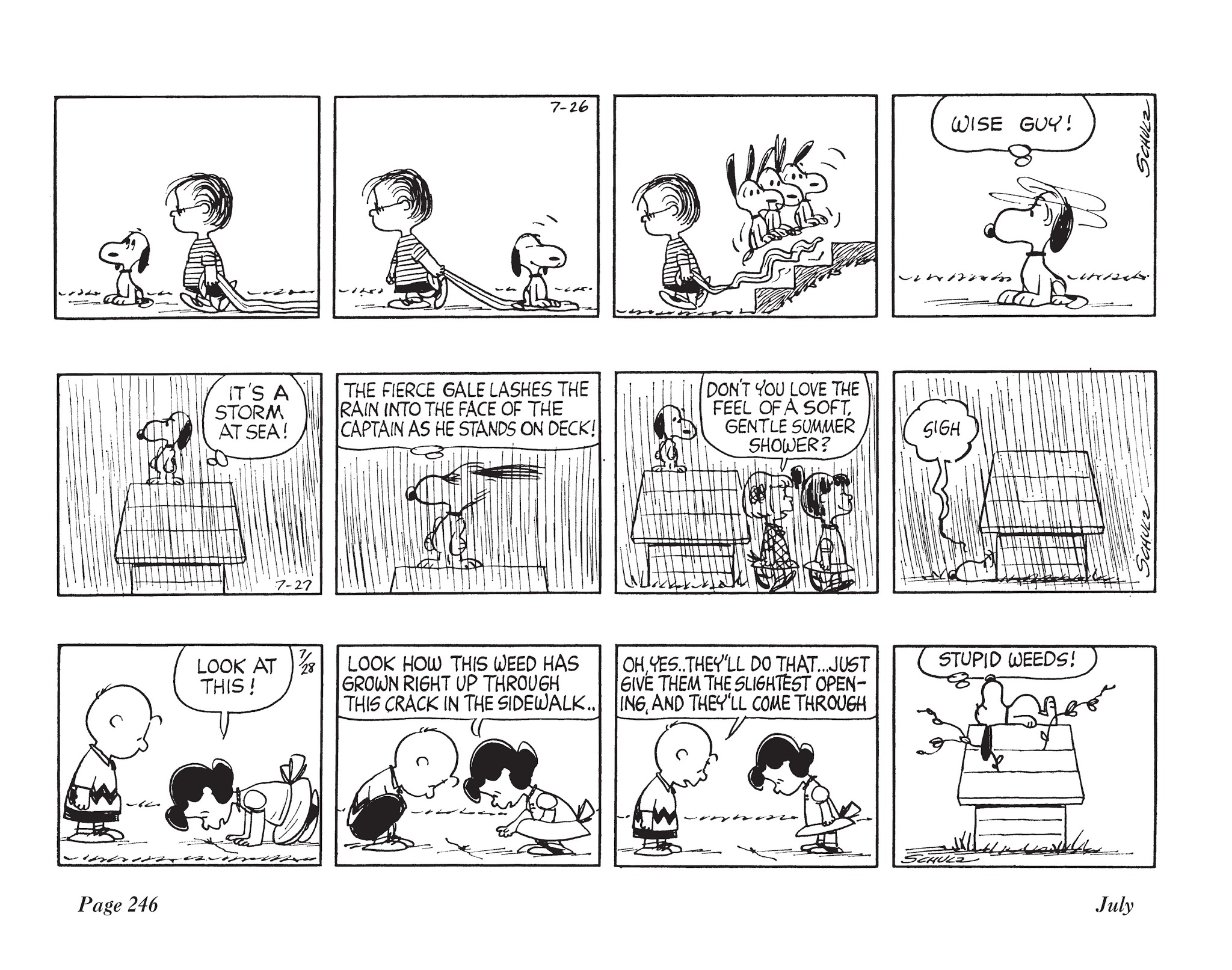 Read online The Complete Peanuts comic -  Issue # TPB 6 - 261