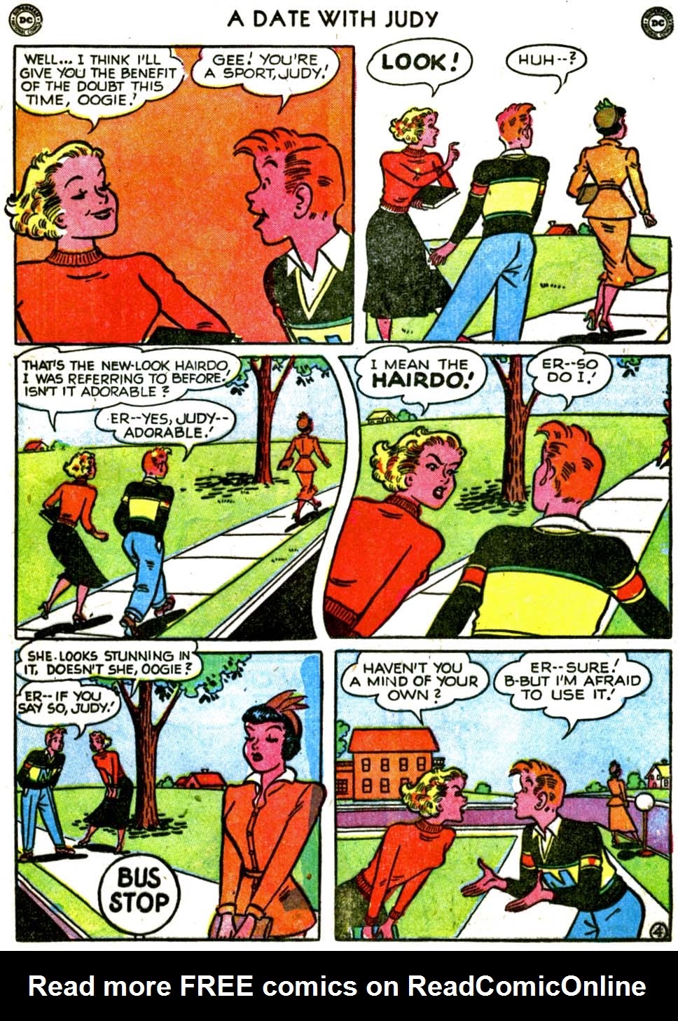 Read online A Date with Judy comic -  Issue #18 - 35