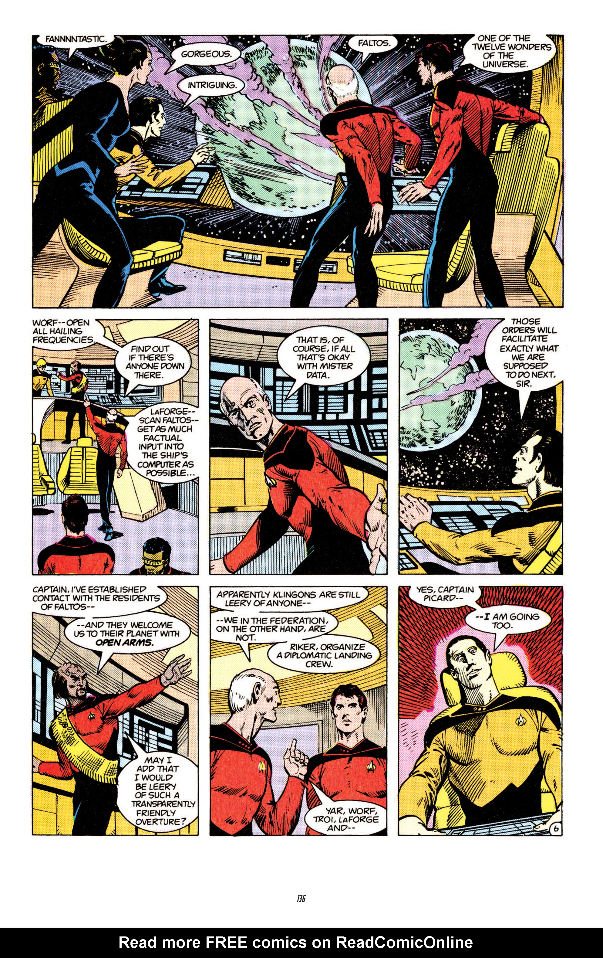 Read online Star Trek Classics comic -  Issue #4 - 135