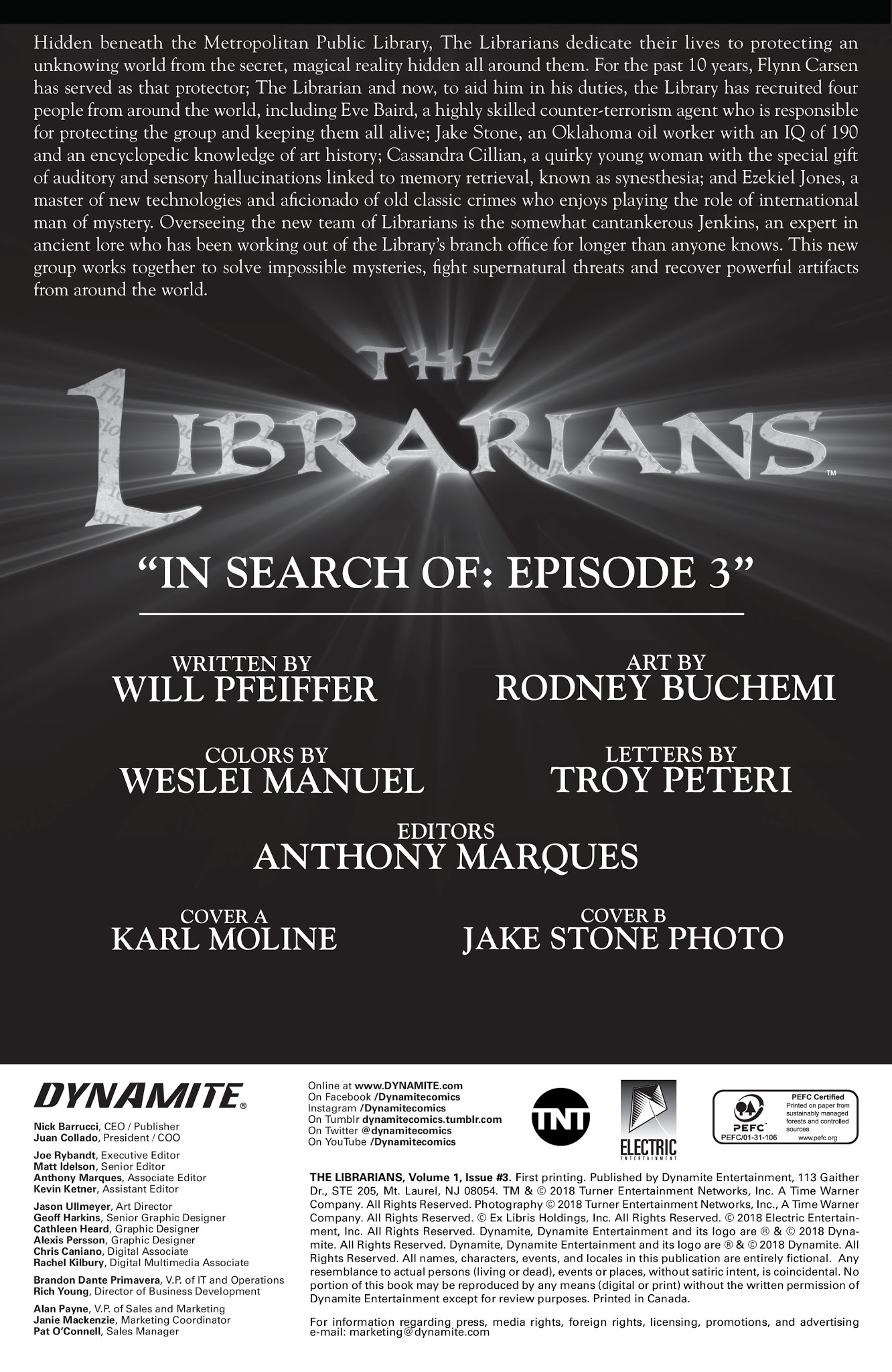 Read online The Librarians comic -  Issue #3 - 3