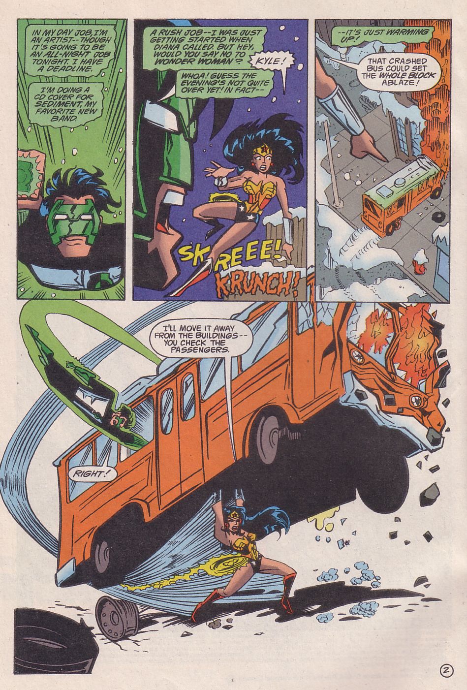 Adventures in the DC Universe Issue #11 #12 - English 3