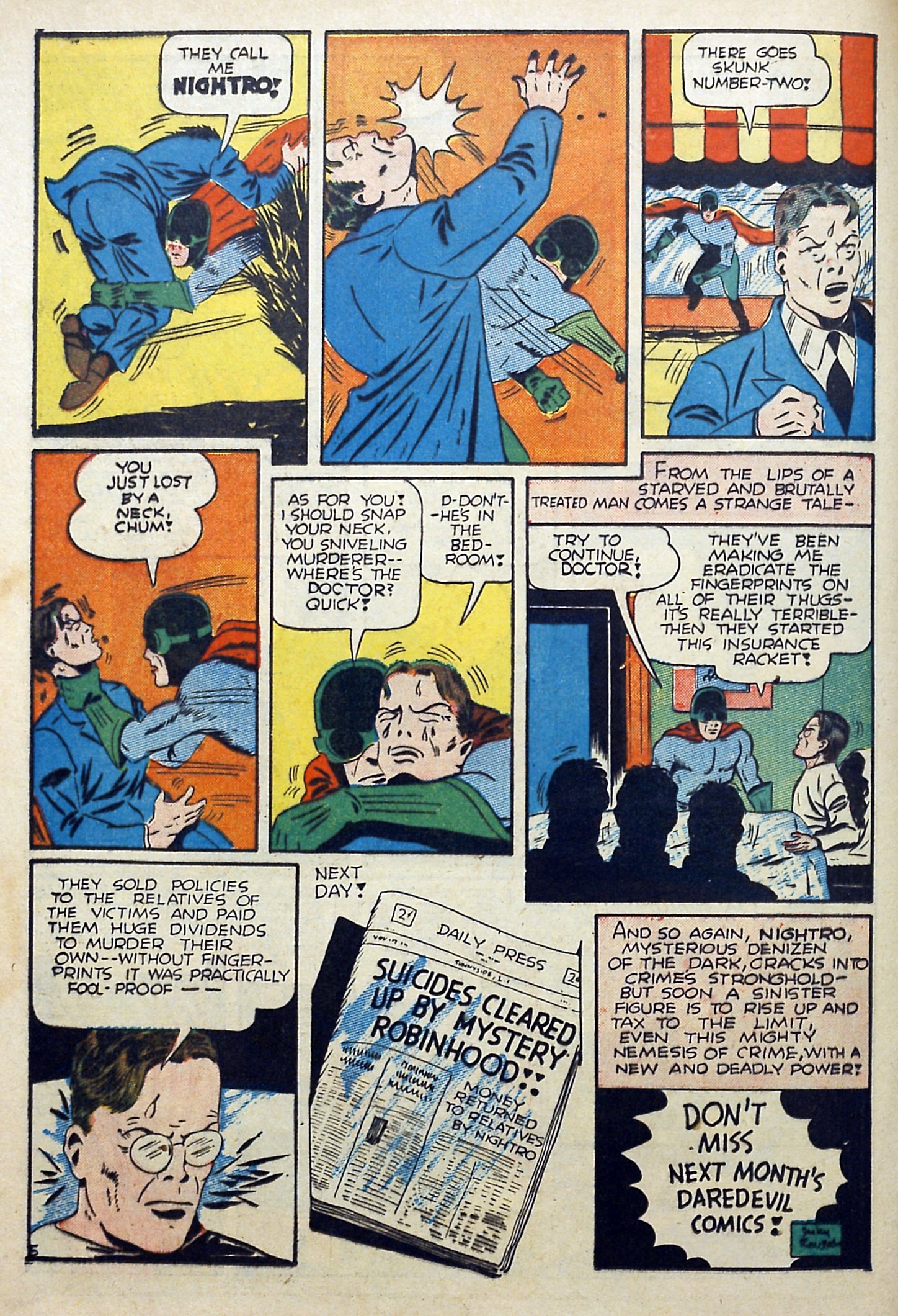 Read online Daredevil (1941) comic -  Issue #3 - 20