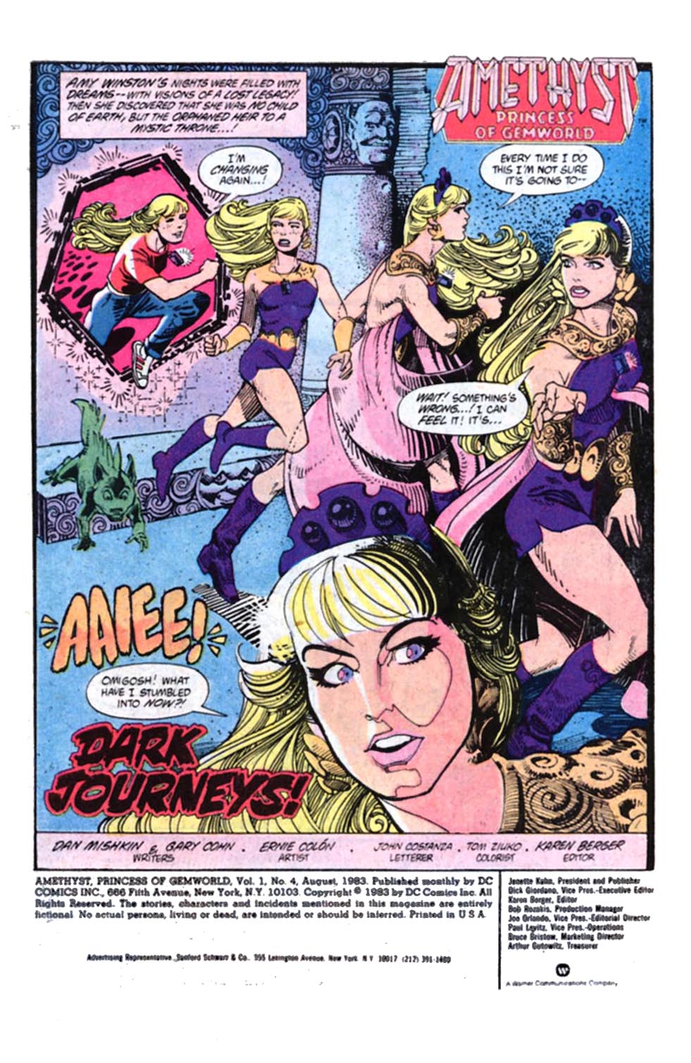 Read online Amethyst, Princess of Gemworld comic -  Issue #4 - 2