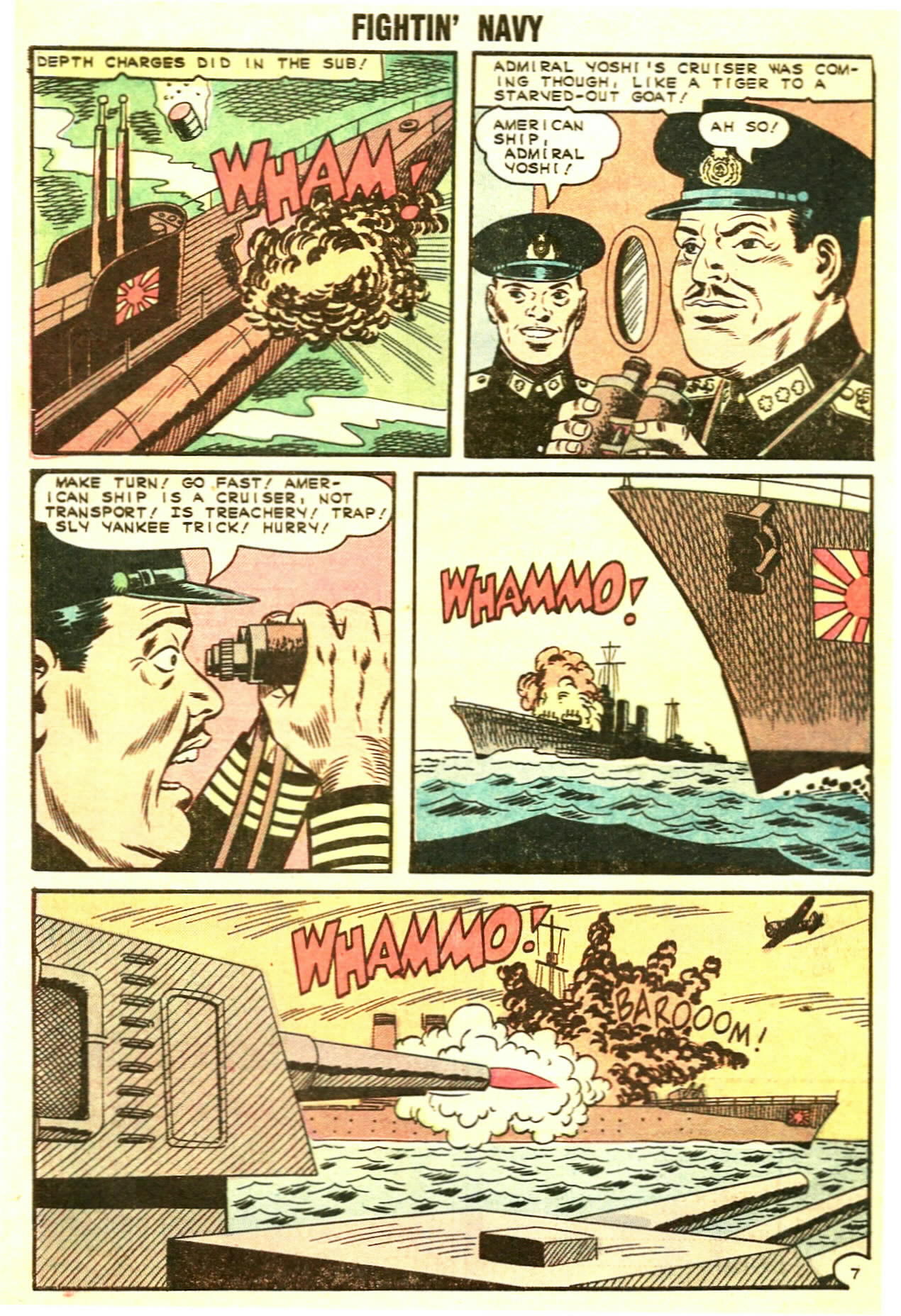 Read online Fightin' Navy comic -  Issue #119 - 32