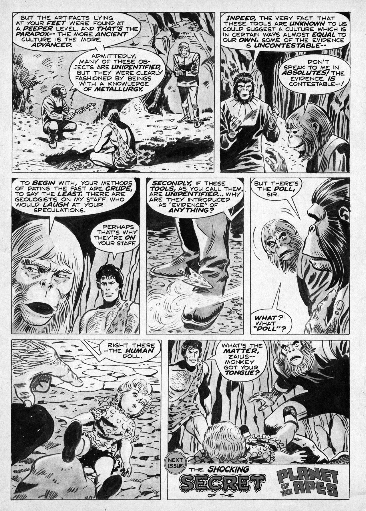 Read online Planet of the Apes comic -  Issue #5 - 68