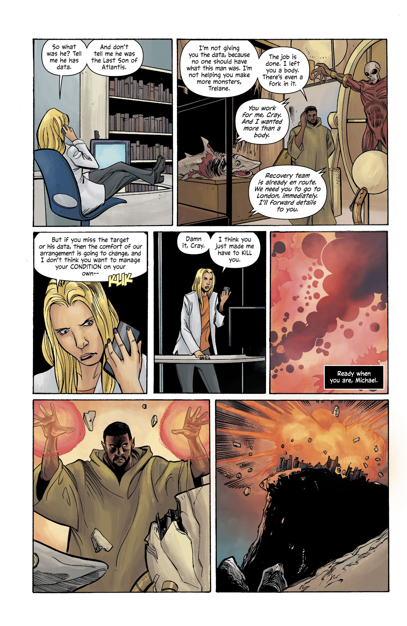 Read online The Wild Storm: Michael Cray comic -  Issue #6 - 21