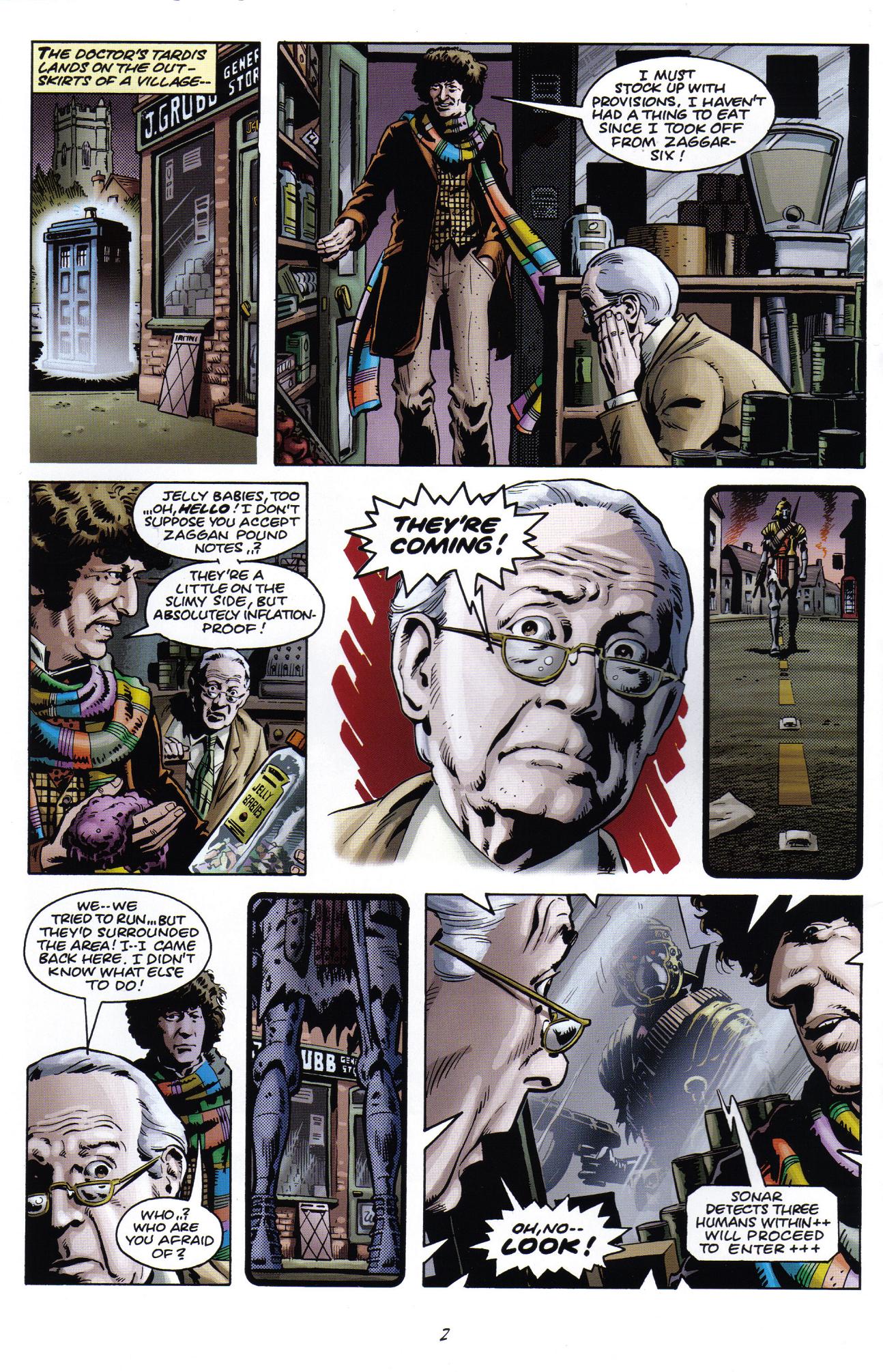 Read online Doctor Who Classics comic -  Issue #1 - 4
