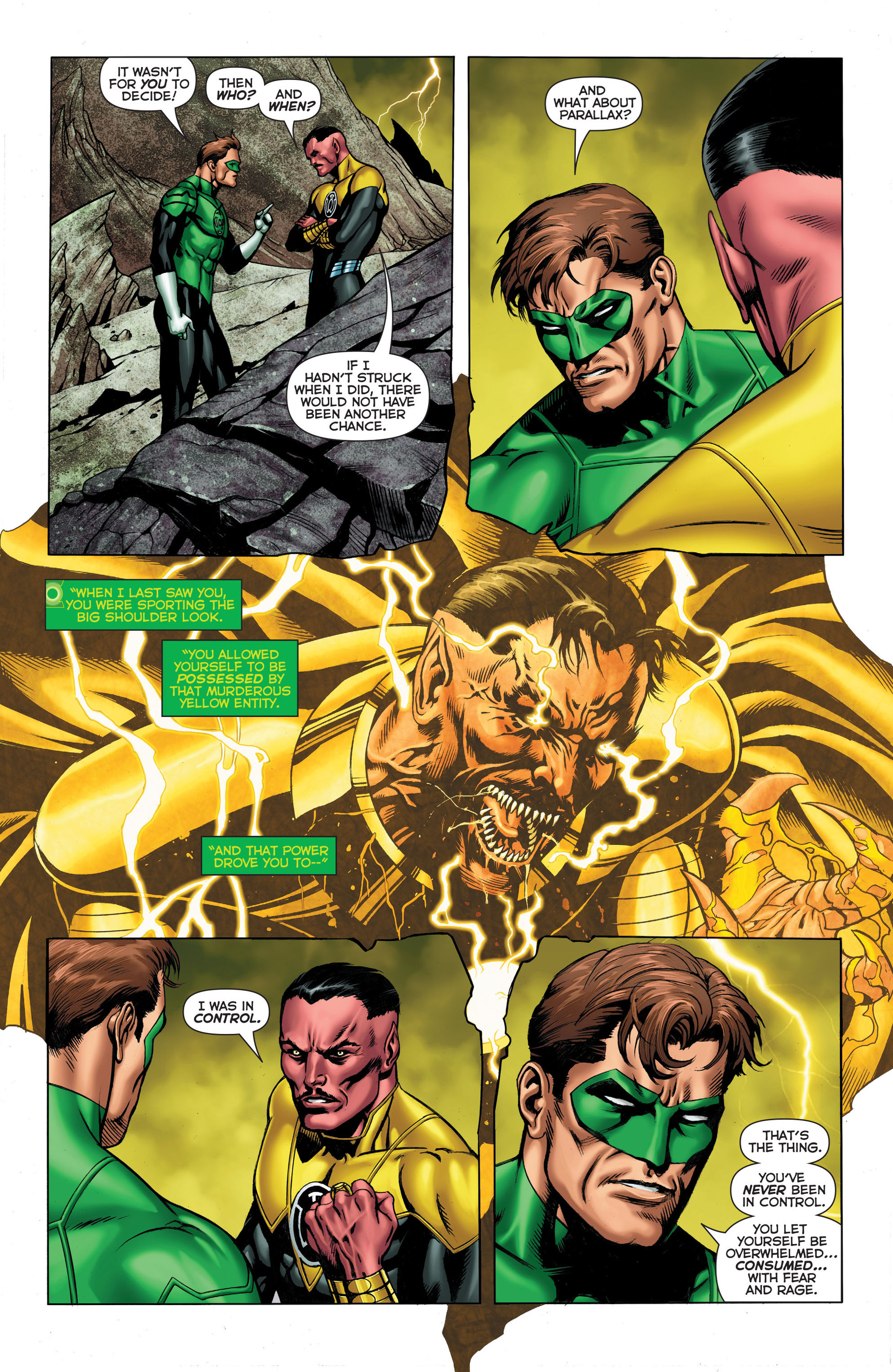 Read online Sinestro comic -  Issue #5 - 9