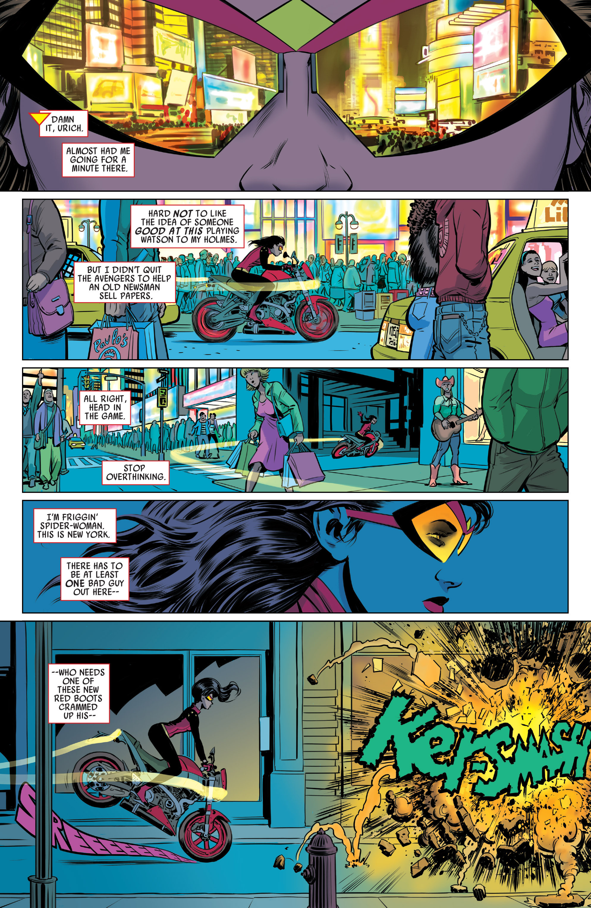 Read online Spider-Woman (2015) comic -  Issue #5 - 16