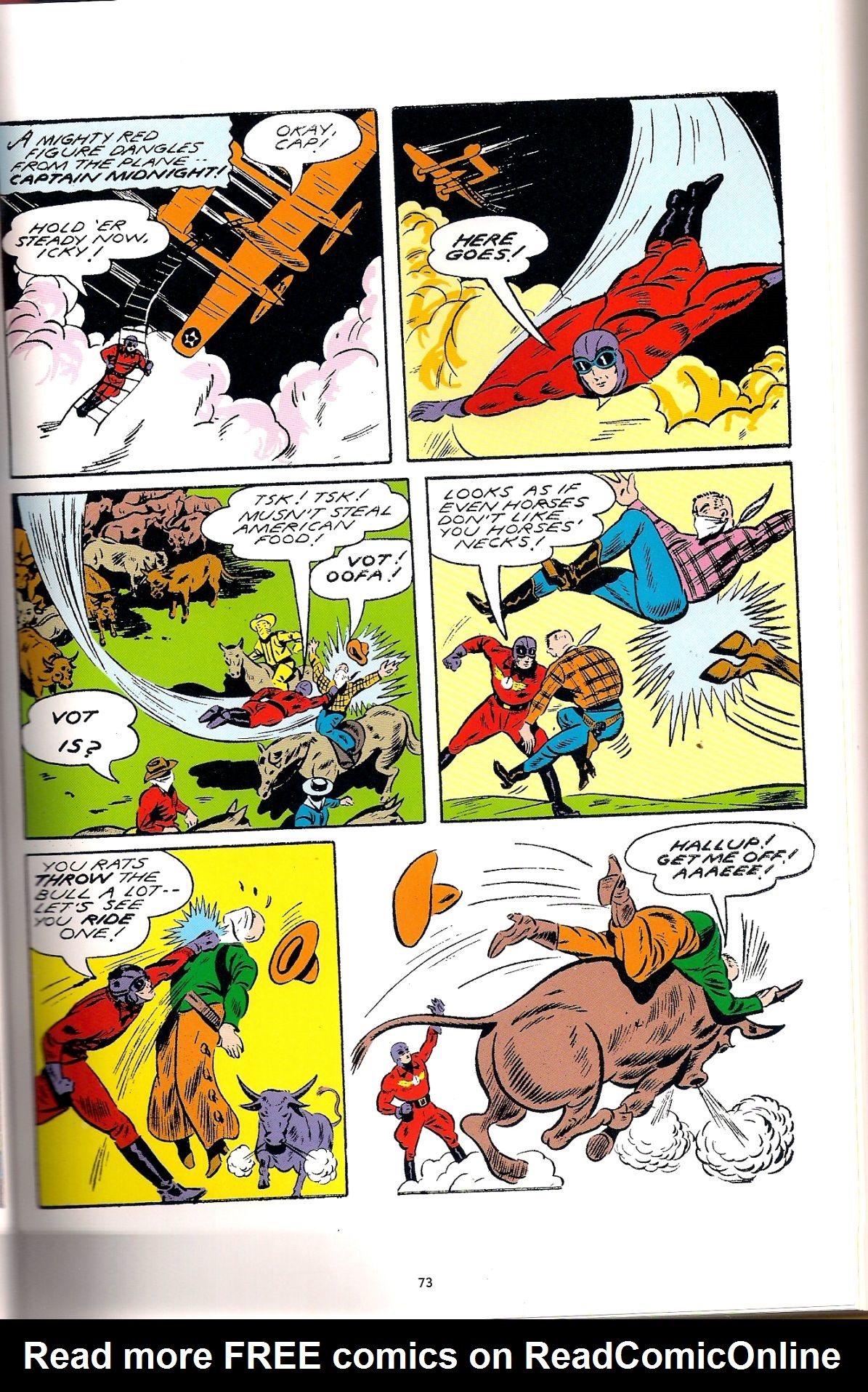 Read online Captain Midnight (1942) comic -  Issue #6 - 6