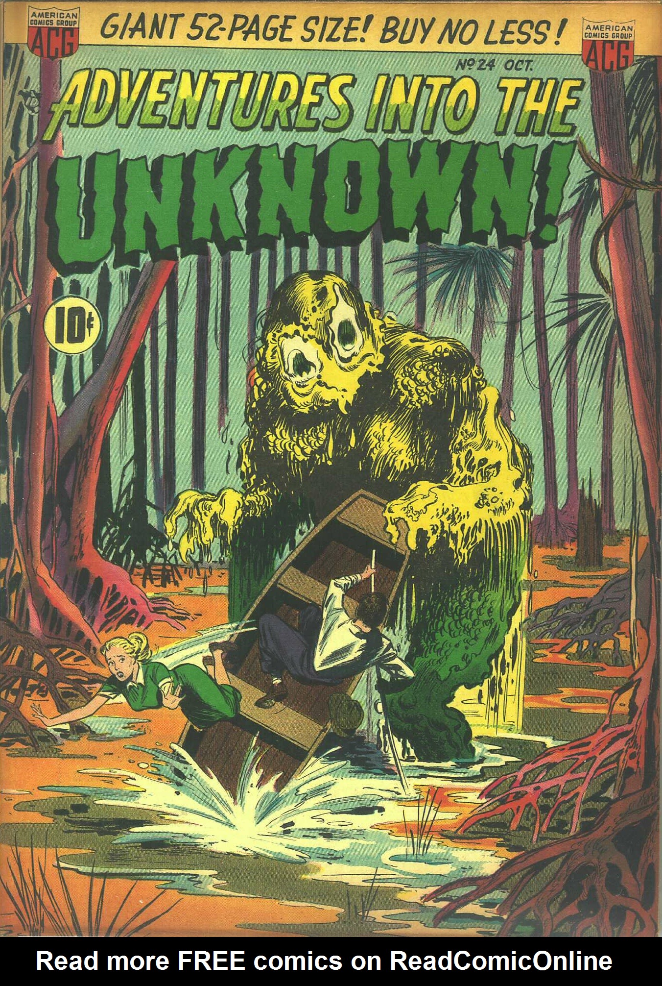Read online Adventures Into The Unknown comic -  Issue #24 - 1