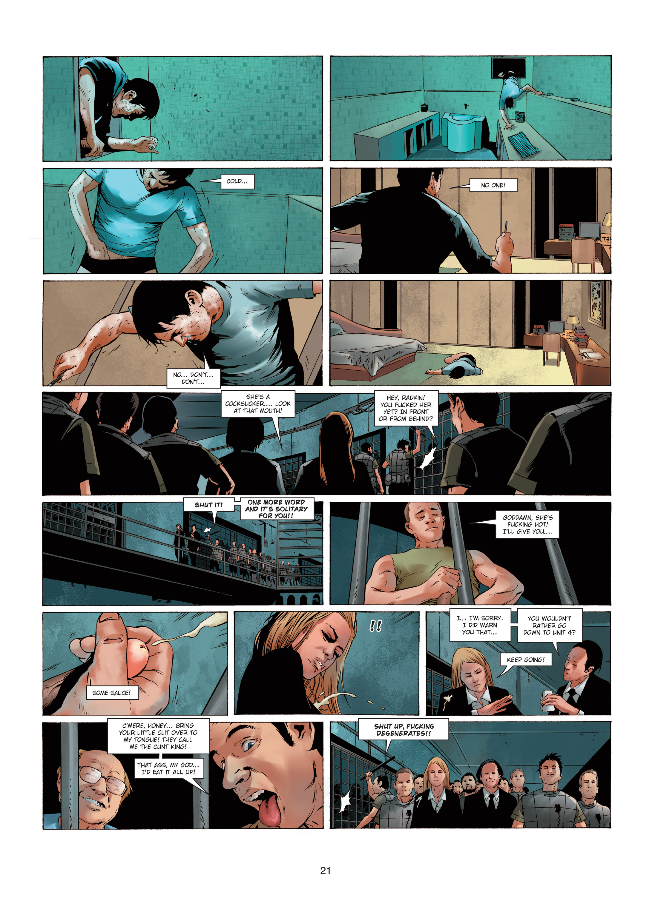 Read online Deepwater Prison comic -  Issue #3 - 21
