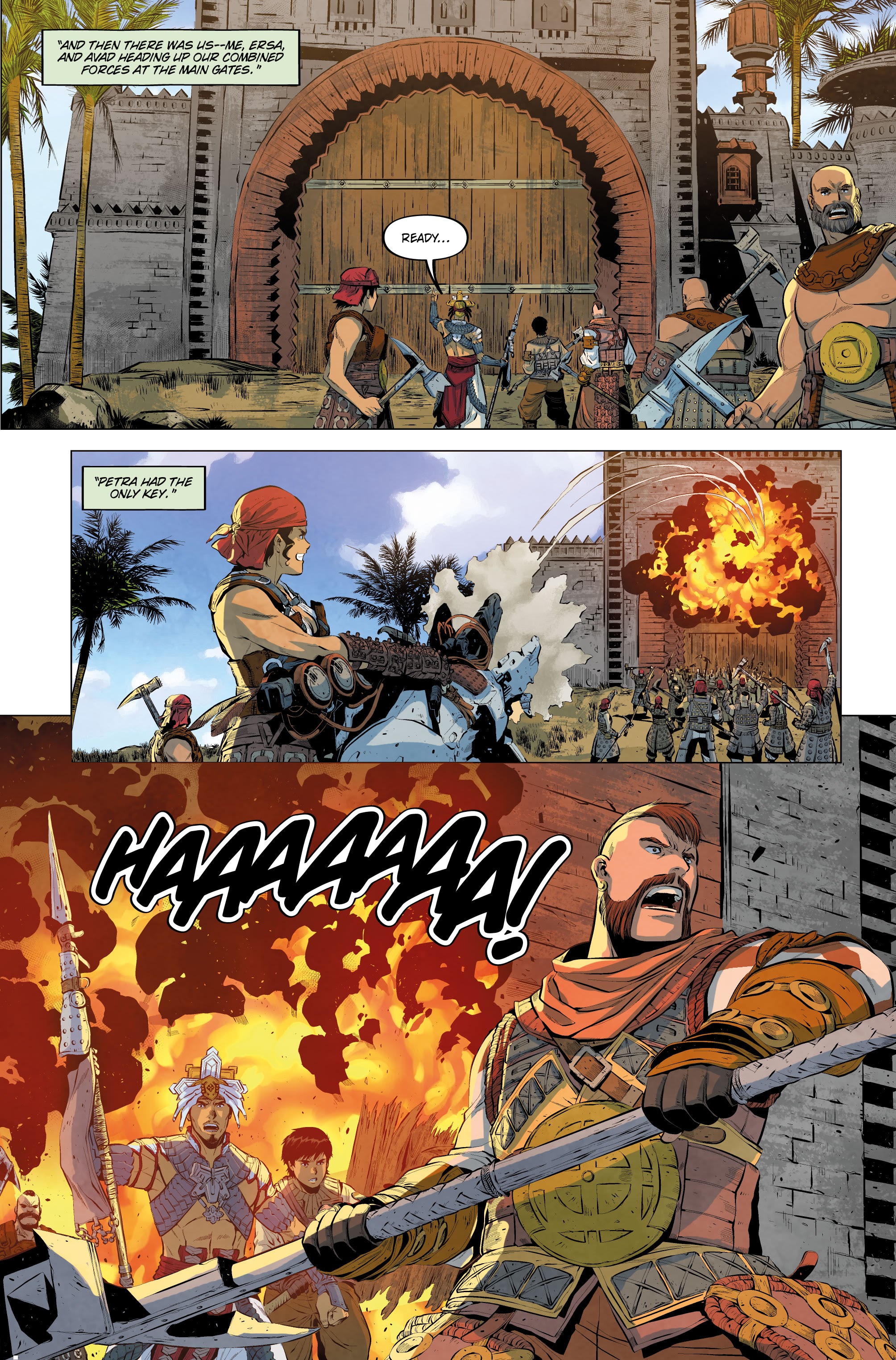 Read online Horizon Zero Dawn (2021) comic -  Issue #4 - 9