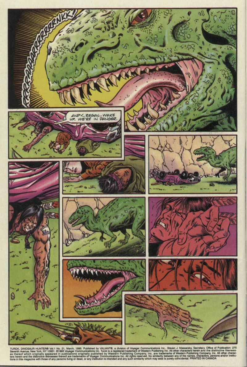 Read online Turok, Dinosaur Hunter (1993) comic -  Issue #21 - 3