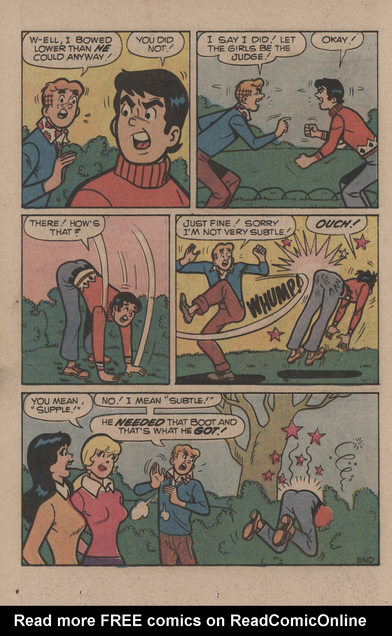 Read online Reggie and Me (1966) comic -  Issue #96 - 24