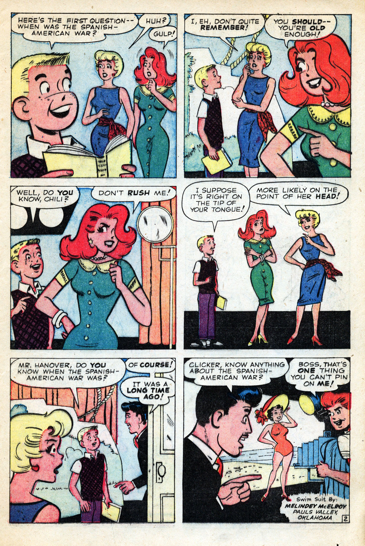 Read online A Date with Millie (1959) comic -  Issue #2 - 13